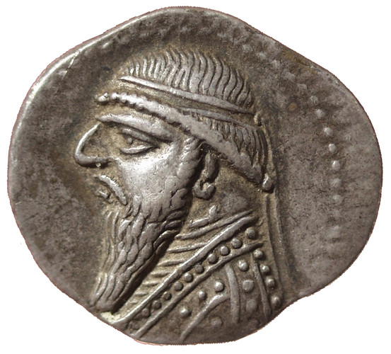 Mithradates II. (Vorderseite)