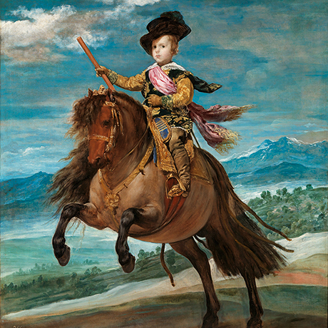 Baltasar Carlos on Horseback