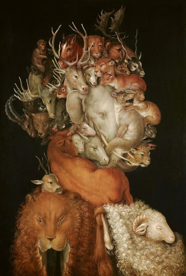 The Earth, c. 1570 - Arcimboldo, Giuseppe (1527-1593)