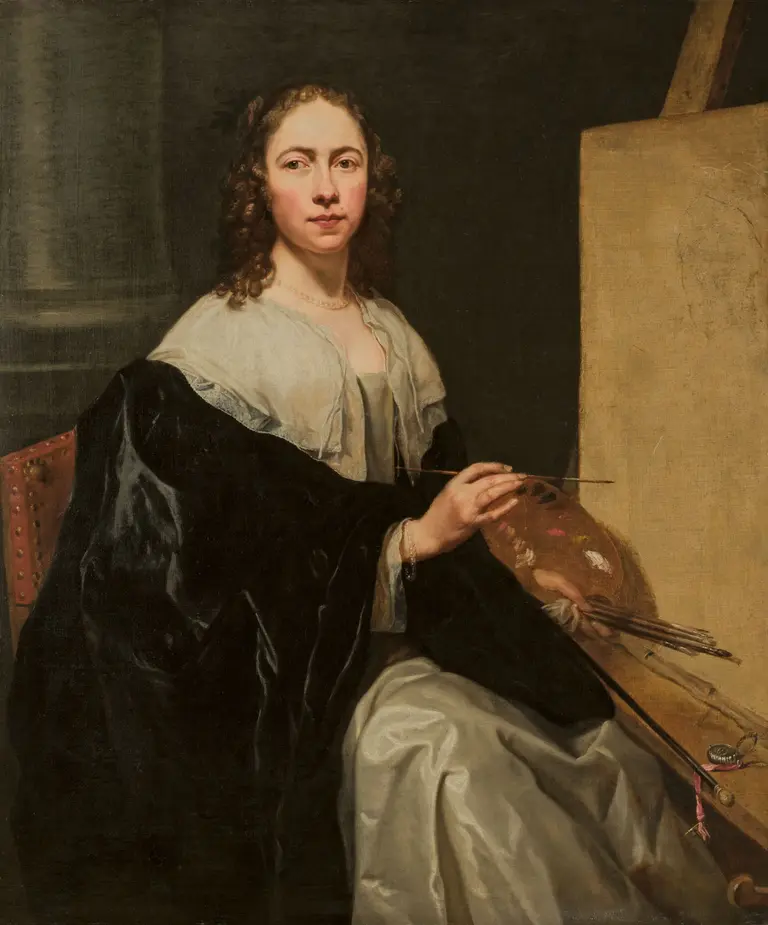 Michaelina Wautier, Selbstporträt, um 1650