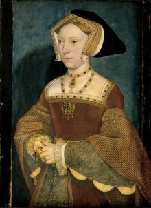 Hans Holbein d. J., Jane Seymour, Gesamtaufnahme vor der Restaurierung.