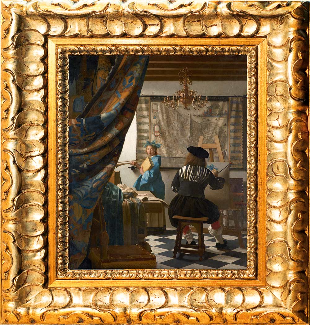 Die Malkunst von Johannes Vermeer van Delft 