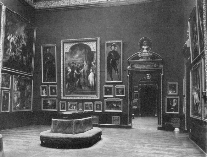 Kunsthistorisches Museum, Gemäldegalerie, Saal XIV (Rubens), von 1895 - 1913