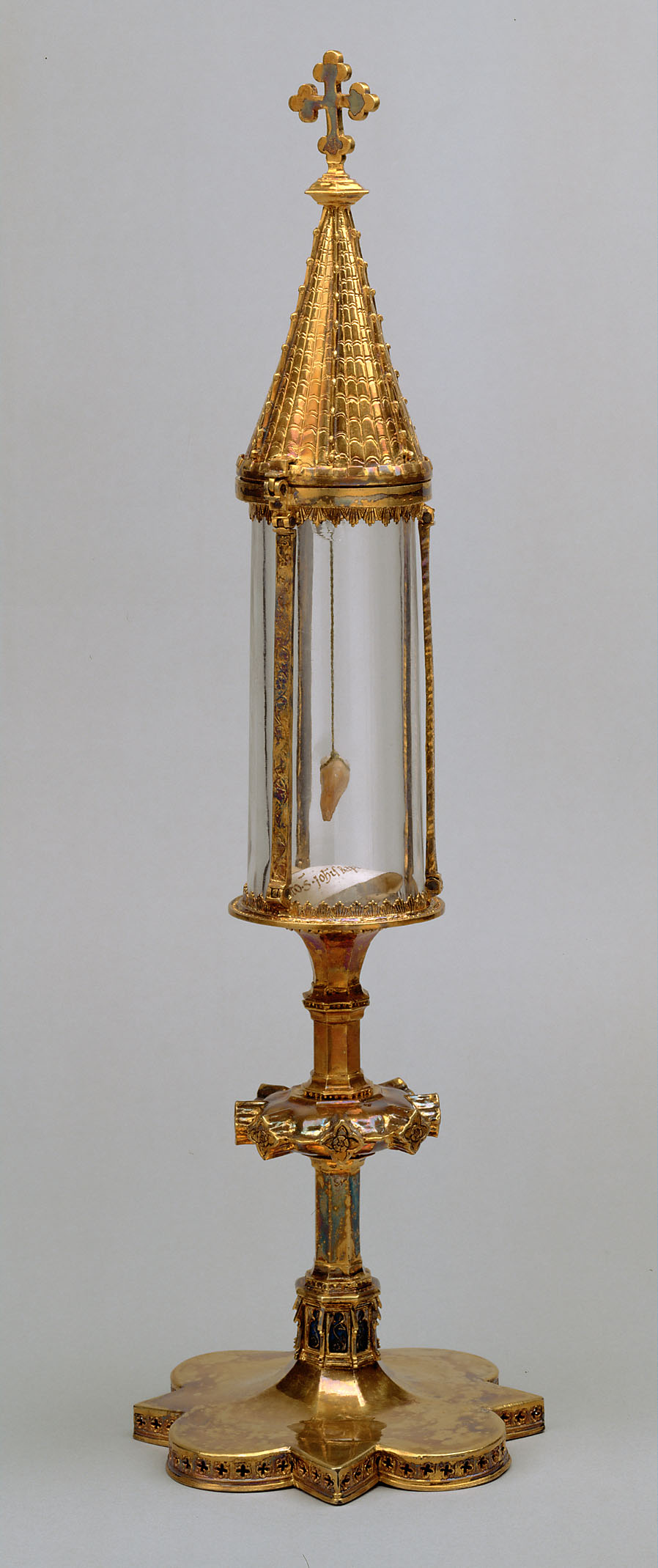 Das Reliquiar mit dem Zahn Johannes des Täufers