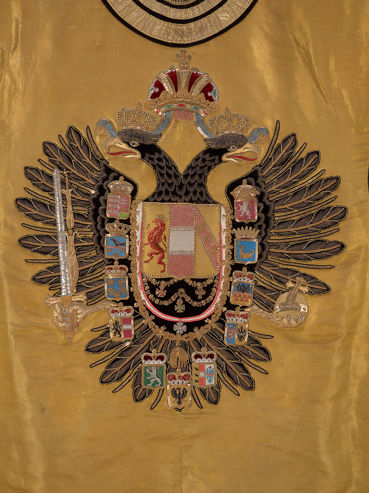 Wappenrock für den Herold des Kaisertums Österreich