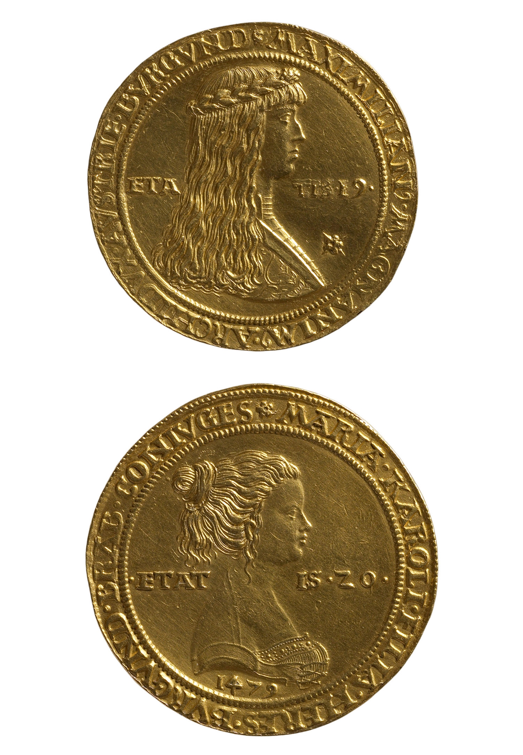 Habsburg: Kaiser Maximilian I. / Maria von Burgund (dessen erste Gemahlin)