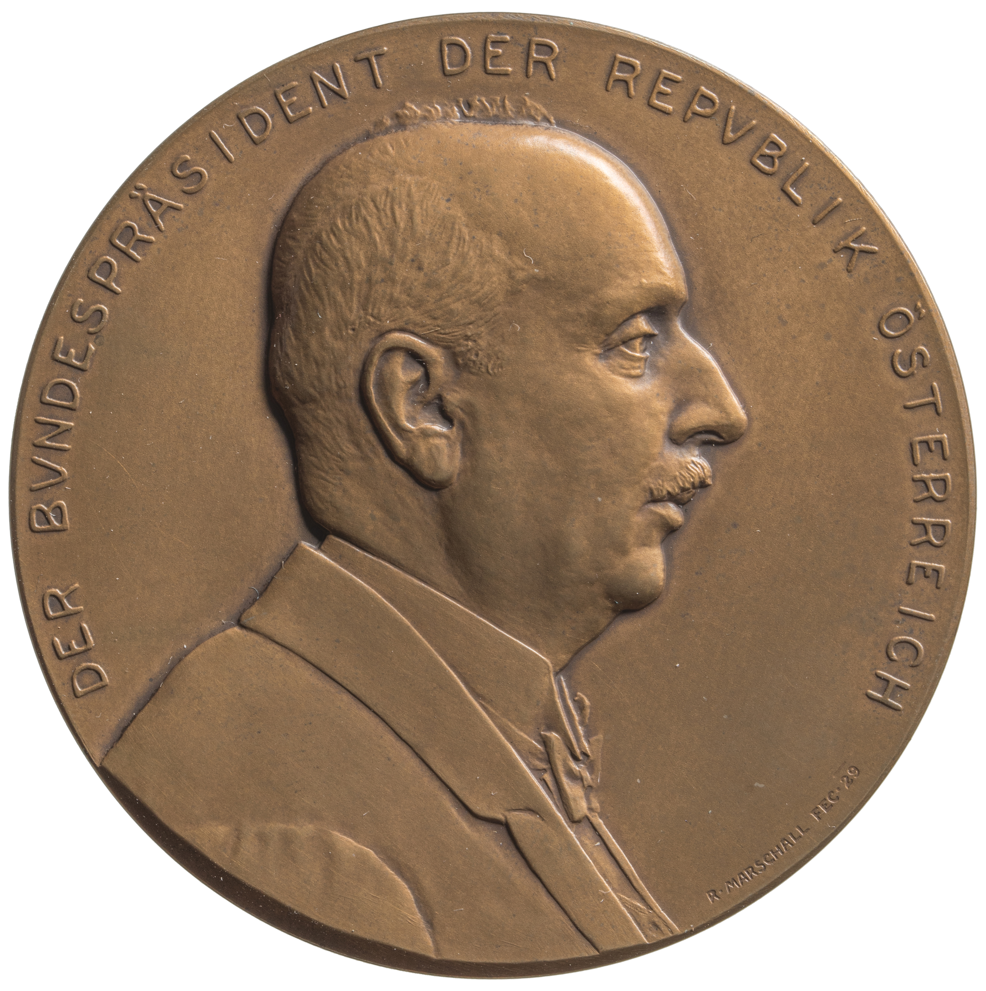 Österreich: Bundespräsident Wilhelm Miklas
