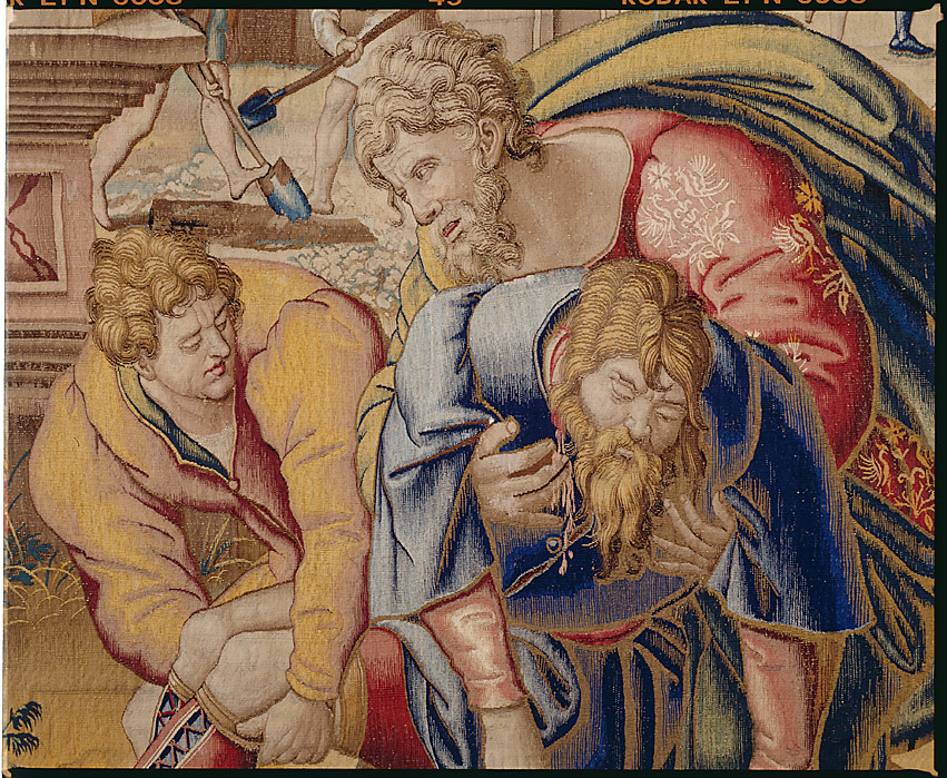 5. Der alte Tobit bestattet einen erschlagenen Israeliten und erblindet