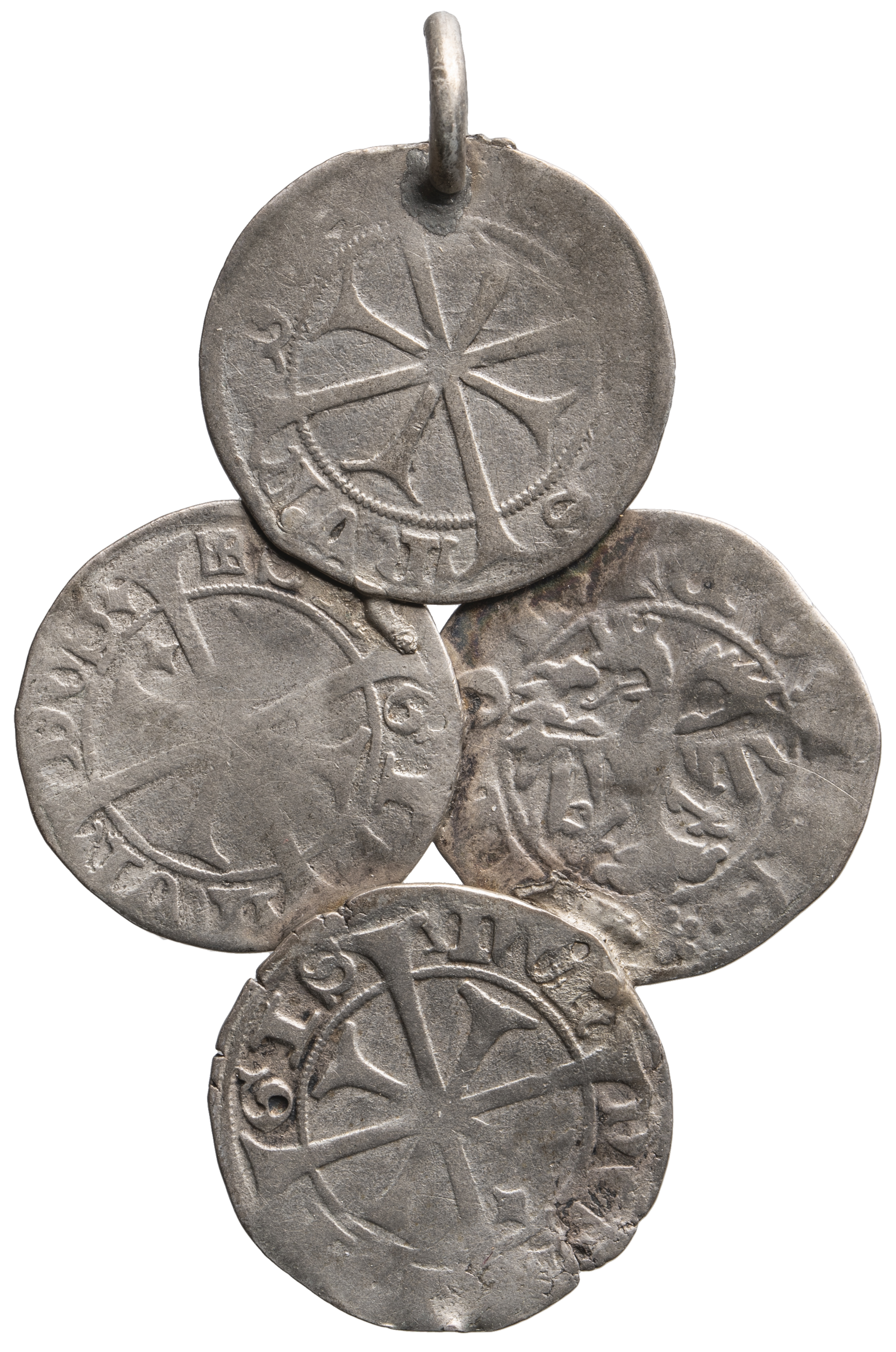 Grafen von Tirol: Sigismund (1439–1490), Anhänger aus vier Kreuzerstücken