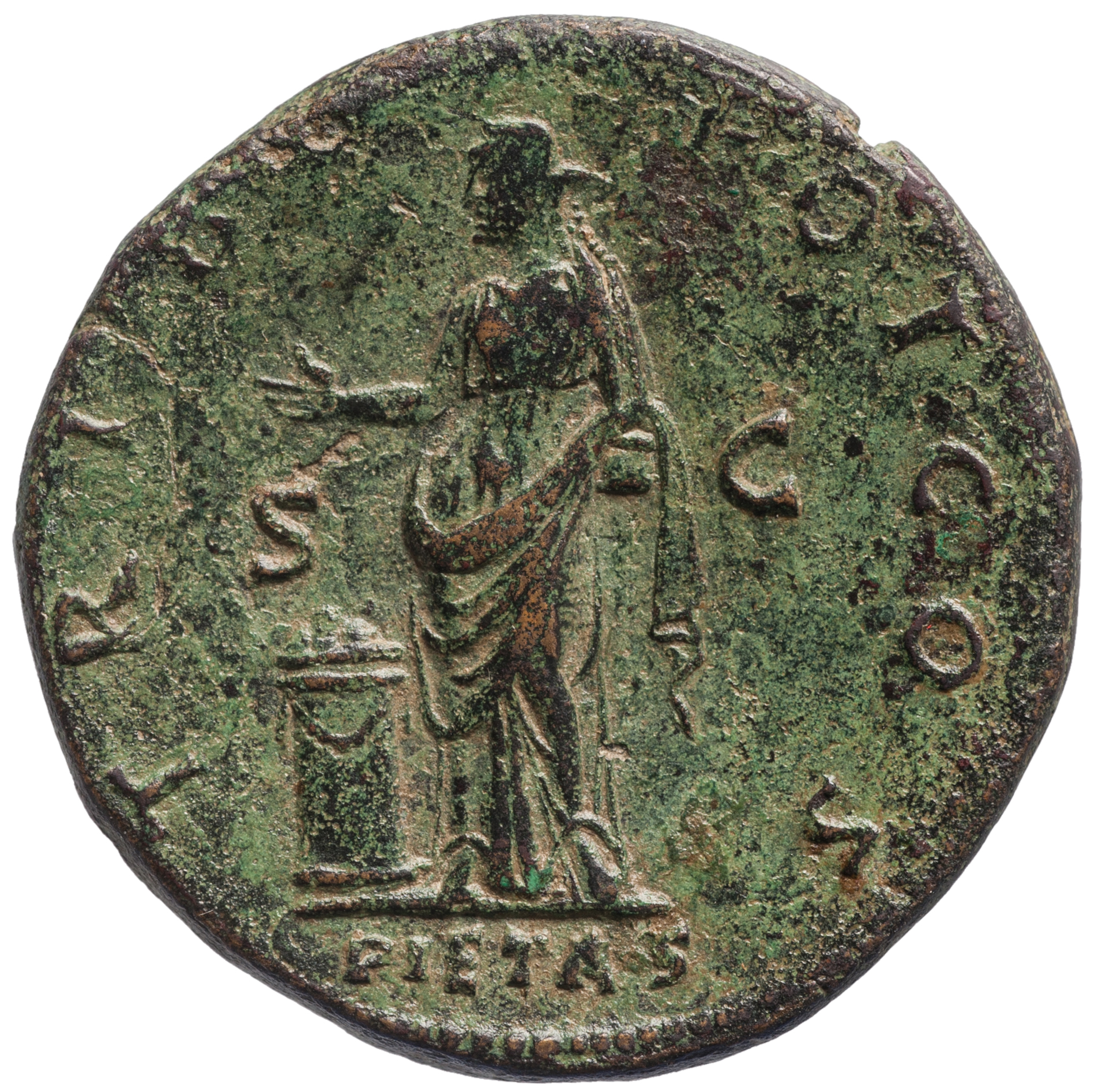 Hadrian für Antoninus I. Pius