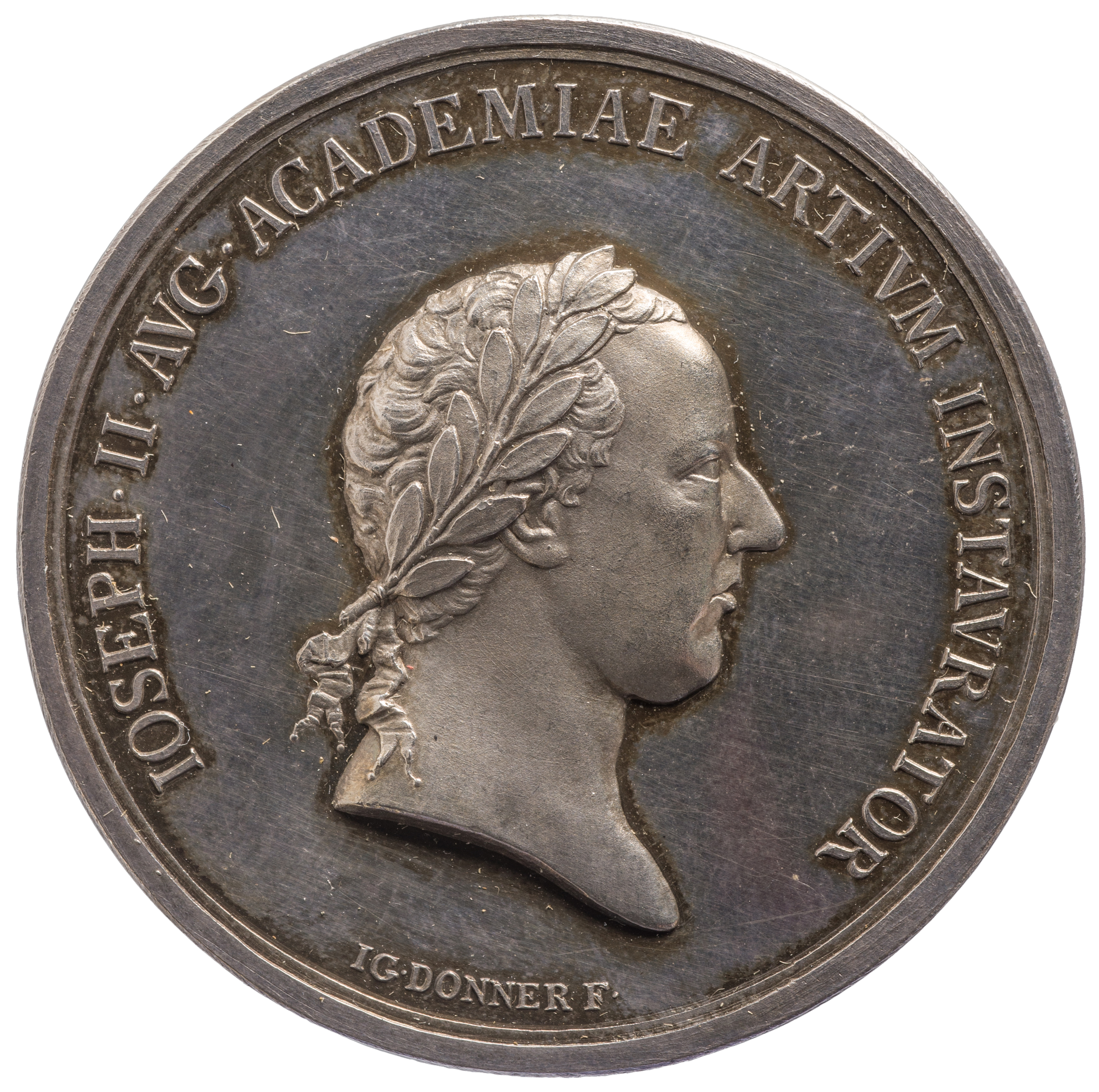Medaille auf die Erweiterung der Akademie der Bildenden Künste in Wien
