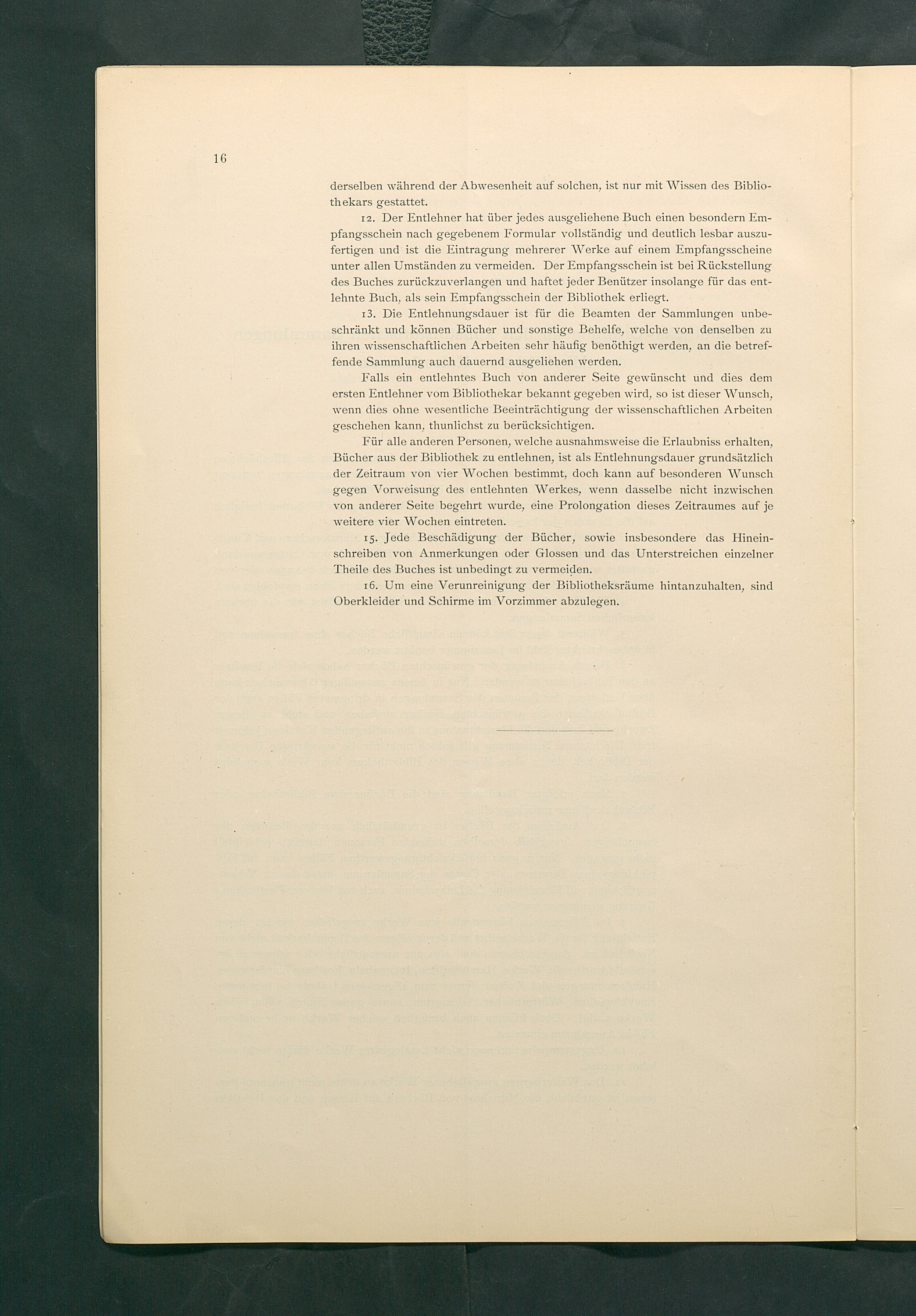 Bestimmungen für den Dienstbetrieb in den kunsthistorischen Sammlungen des Allerhöchsten Kaiserhauses