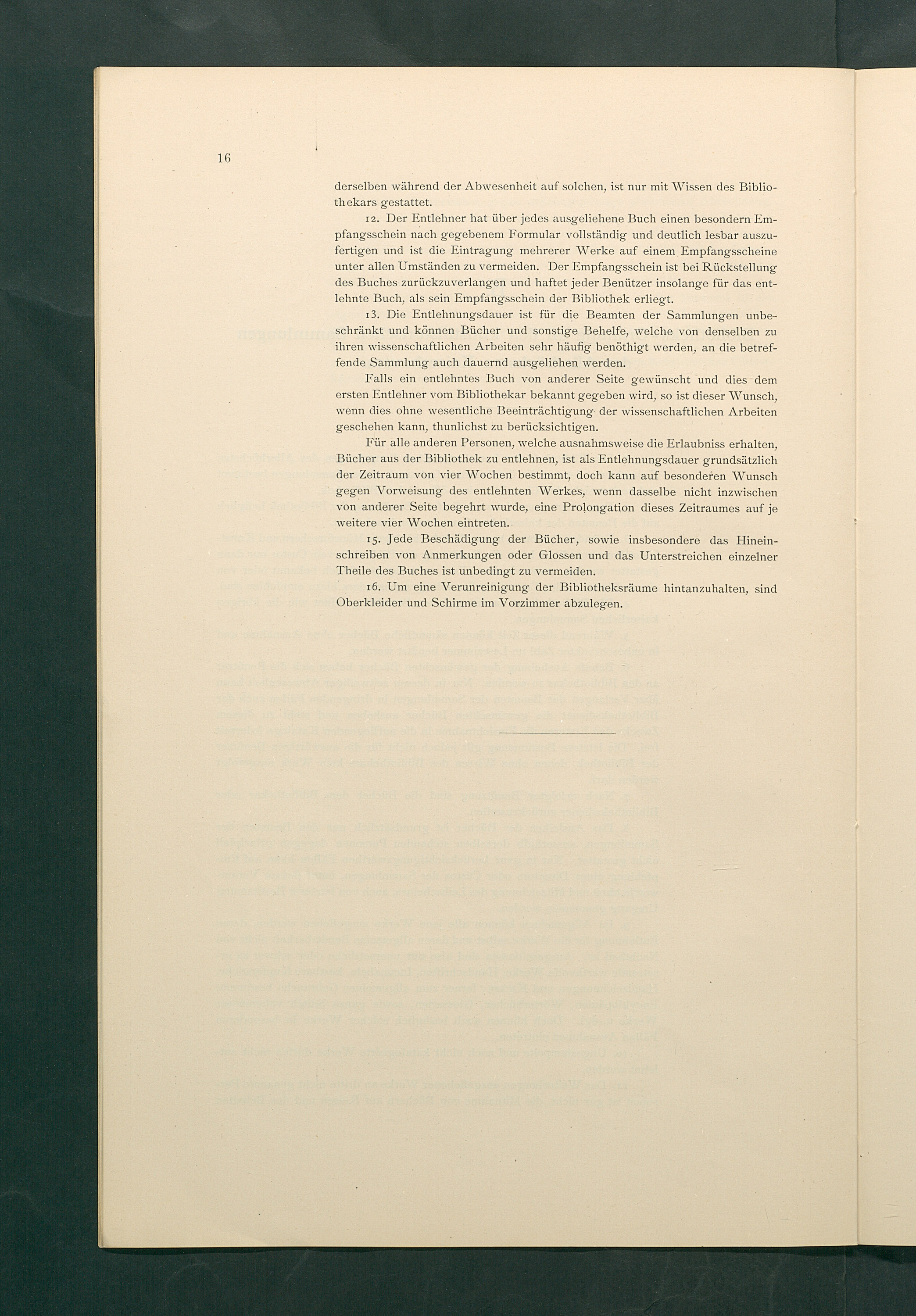 Bestimmungen für den Dienstbetrieb in den kunsthistorischen Sammlungen des Allerhöchsten Kaiserhauses