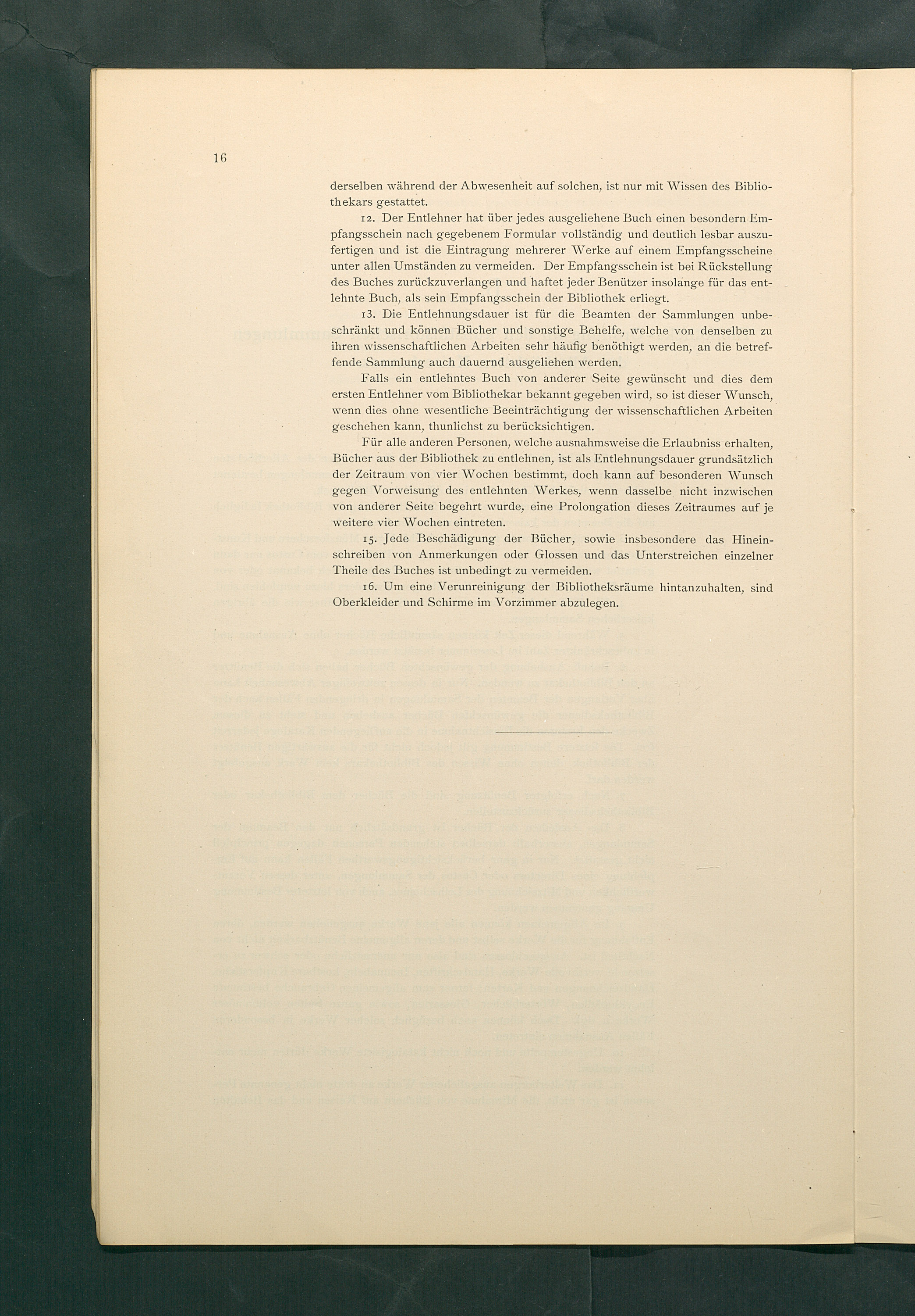 Bestimmungen für den Dienstbetrieb in den kunsthistorischen Sammlungen des Allerhöchsten Kaiserhauses