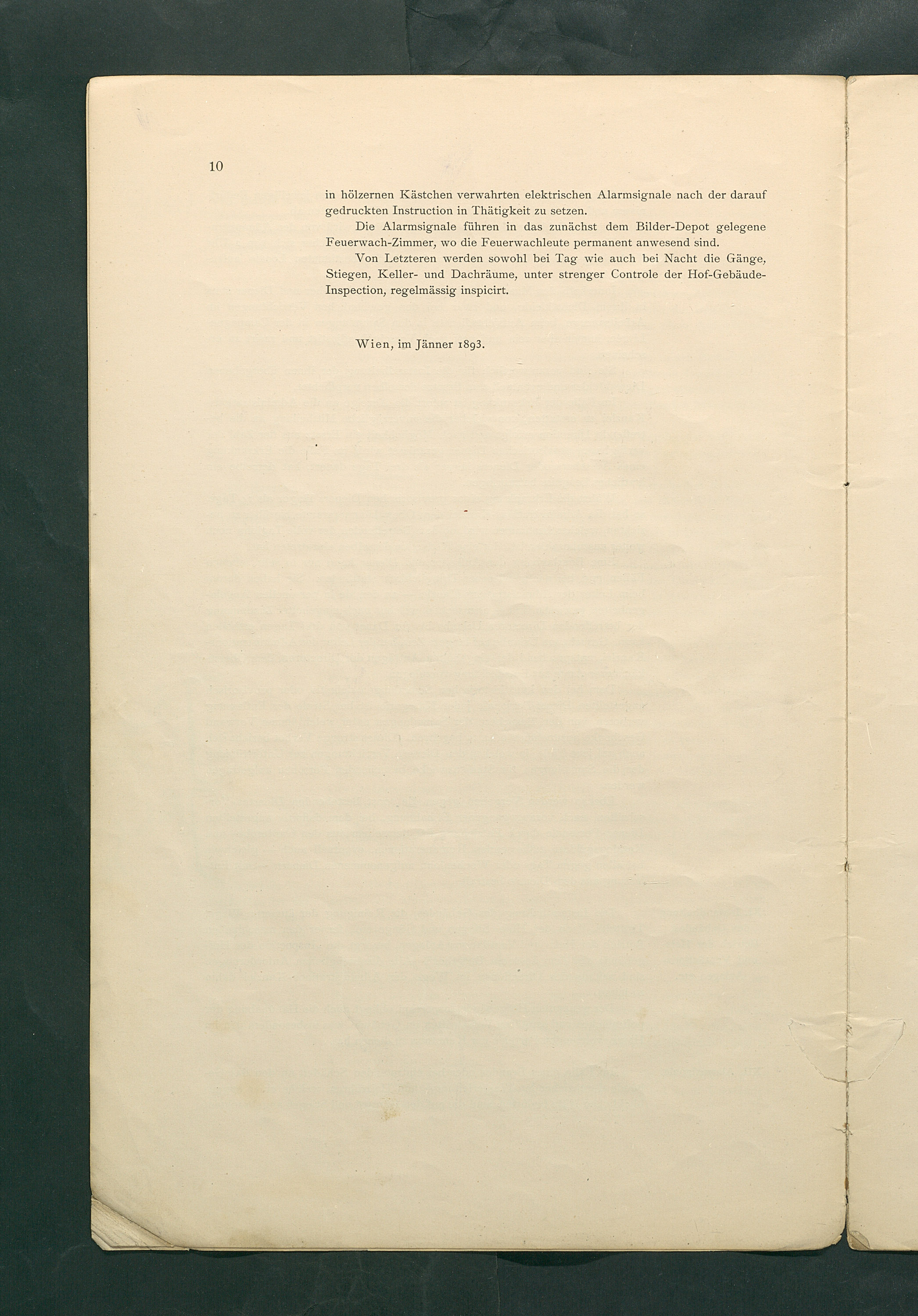 Bestimmungen für den Dienstbetrieb in den kunsthistorischen Sammlungen des Allerhöchsten Kaiserhauses