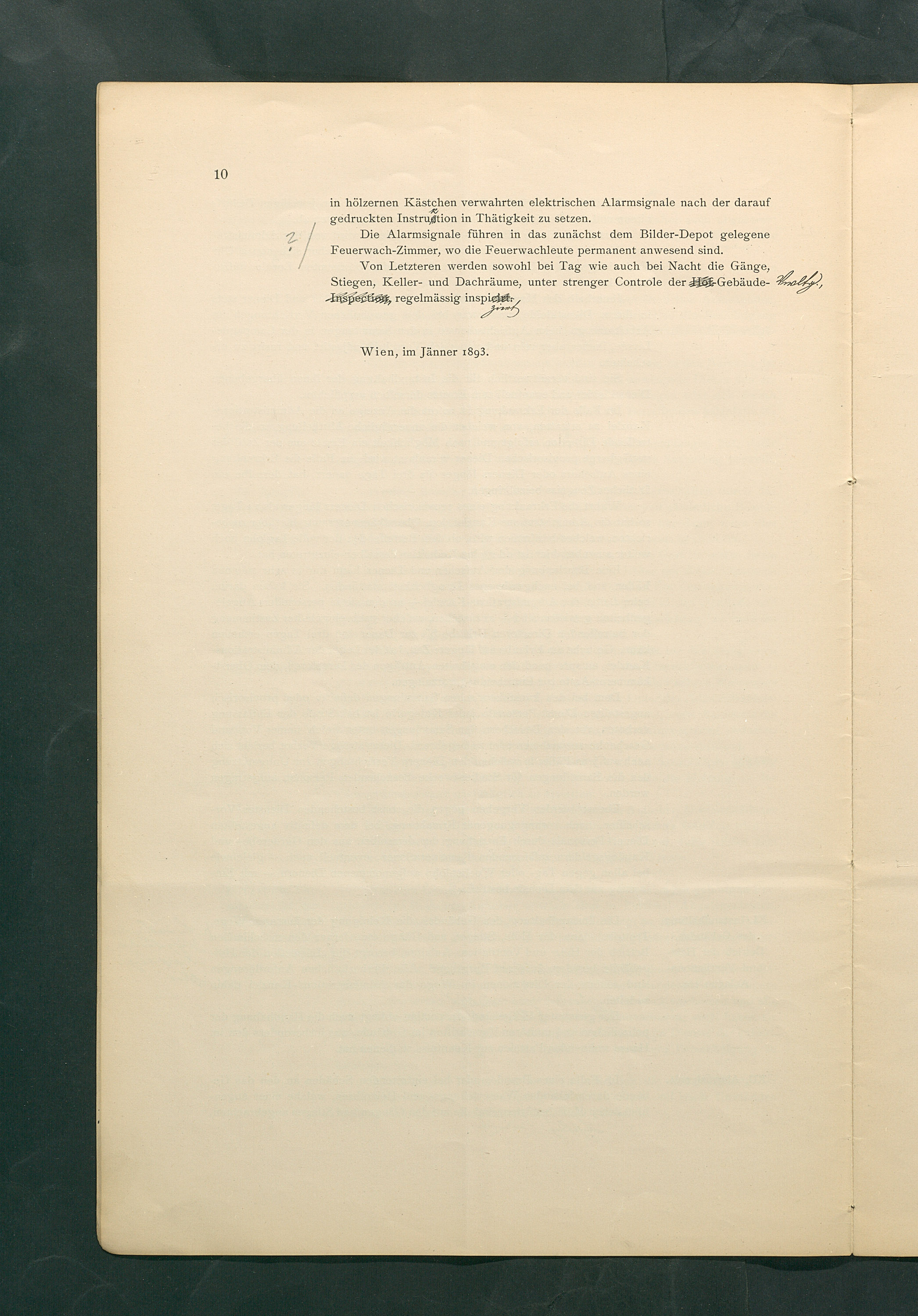 Bestimmungen für den Dienstbetrieb in den kunsthistorischen Sammlungen des Allerhöchsten Kaiserhauses