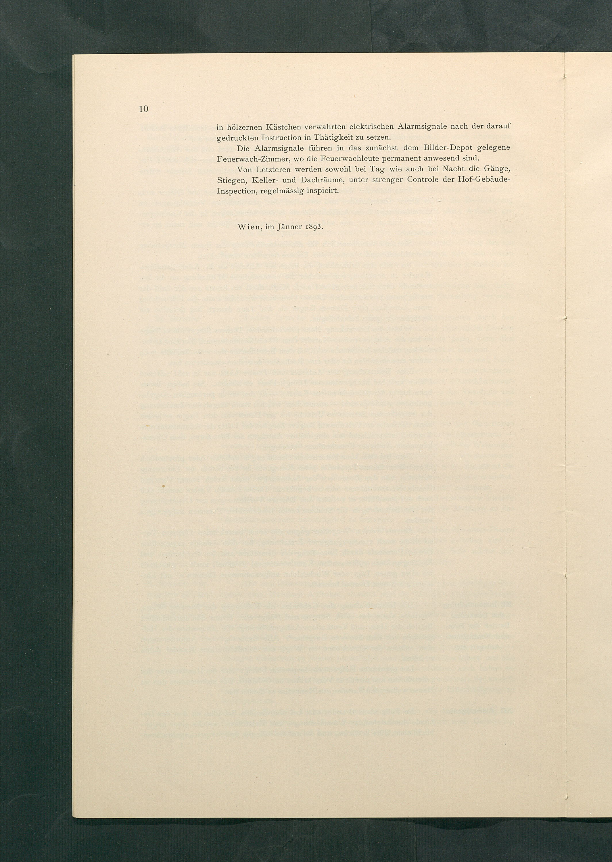 Bestimmungen für den Dienstbetrieb in den kunsthistorischen Sammlungen des Allerhöchsten Kaiserhauses