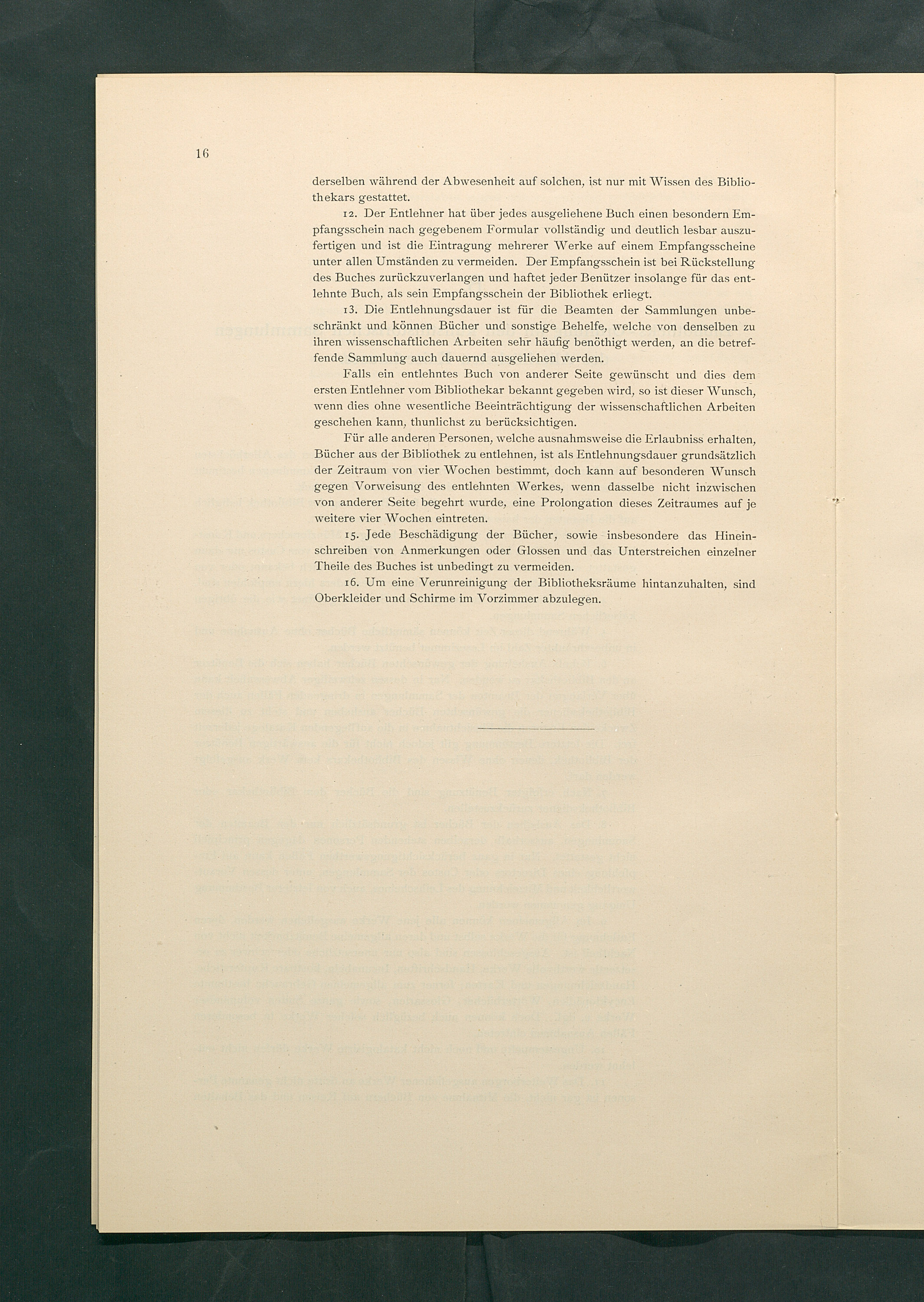 Bestimmungen für den Dienstbetrieb in den kunsthistorischen Sammlungen des Allerhöchsten Kaiserhauses