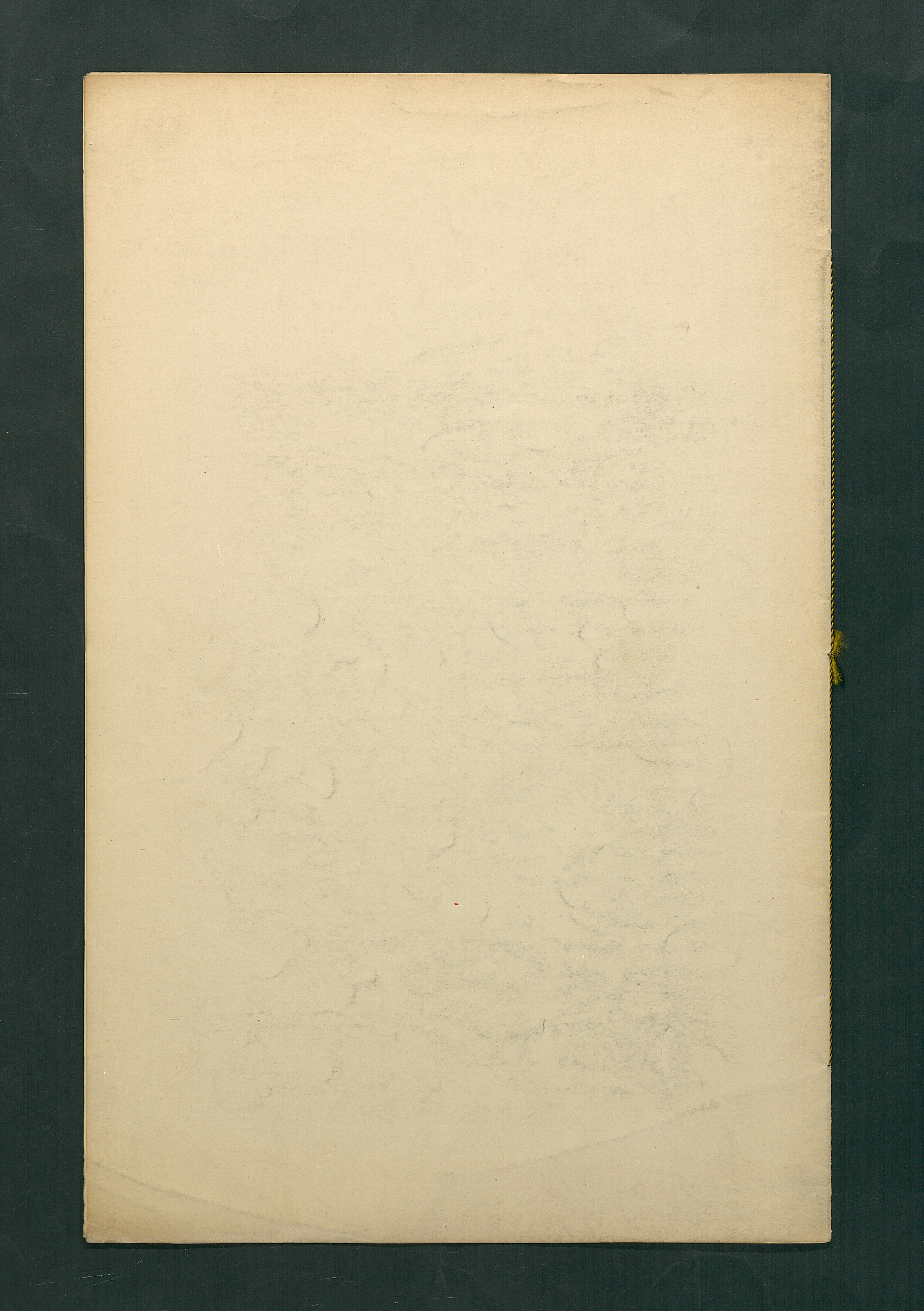 handschriftliche Dienstordnung für Museumsaufseher