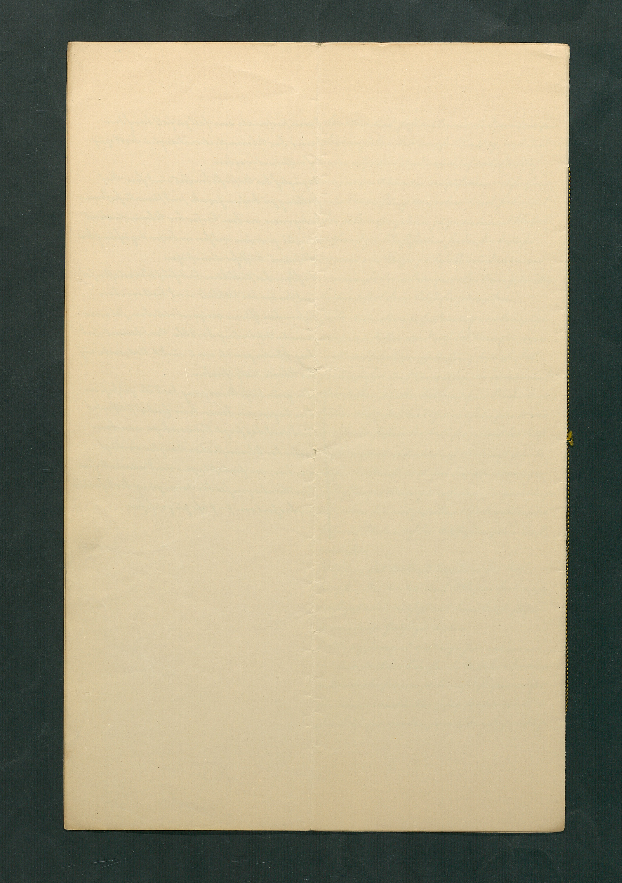 handschriftliche Dienstordnung für Museumsaufseher