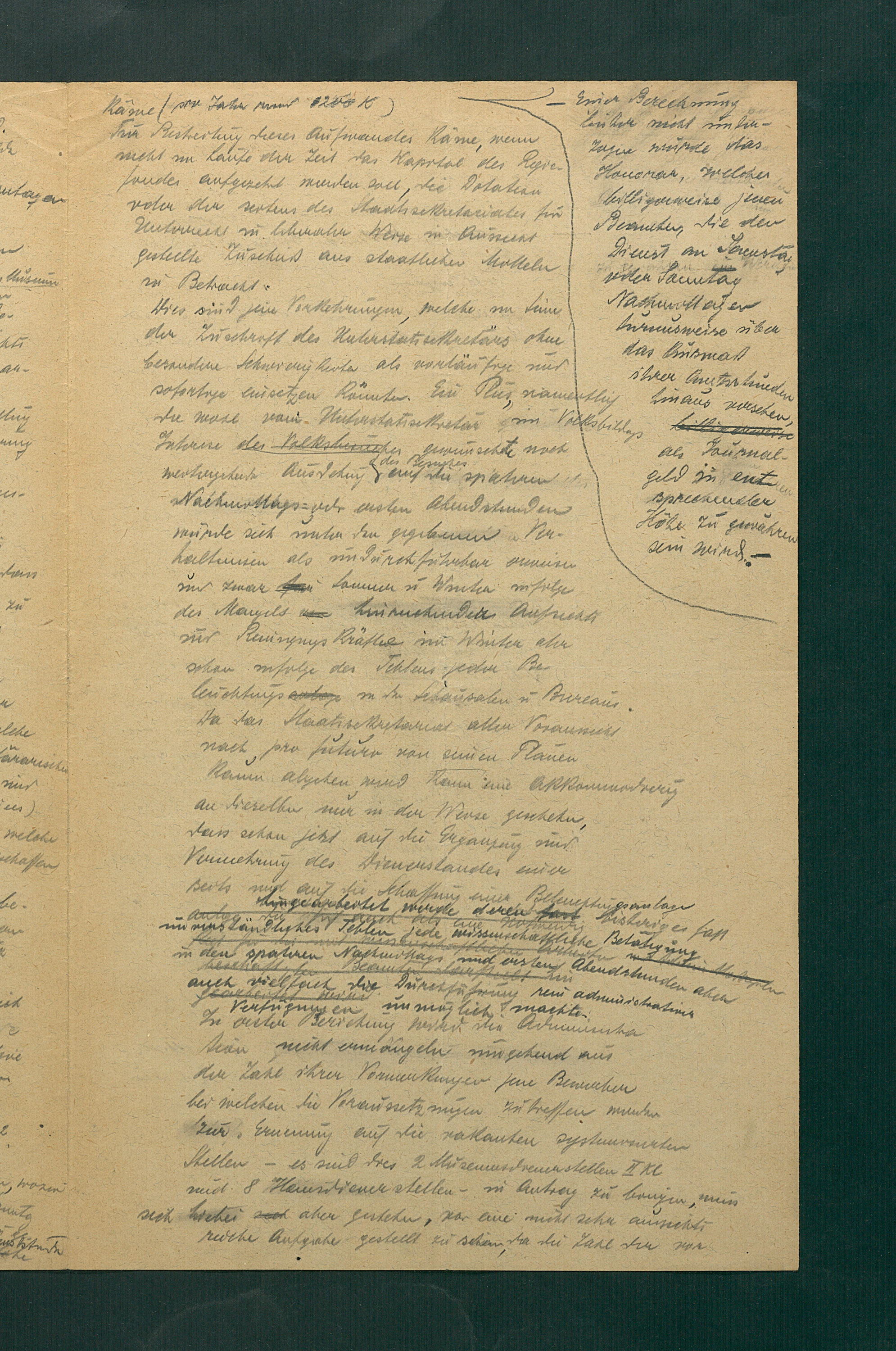 Besuchsordnung des Kunsthistorischen Museums für den Sommer 1919