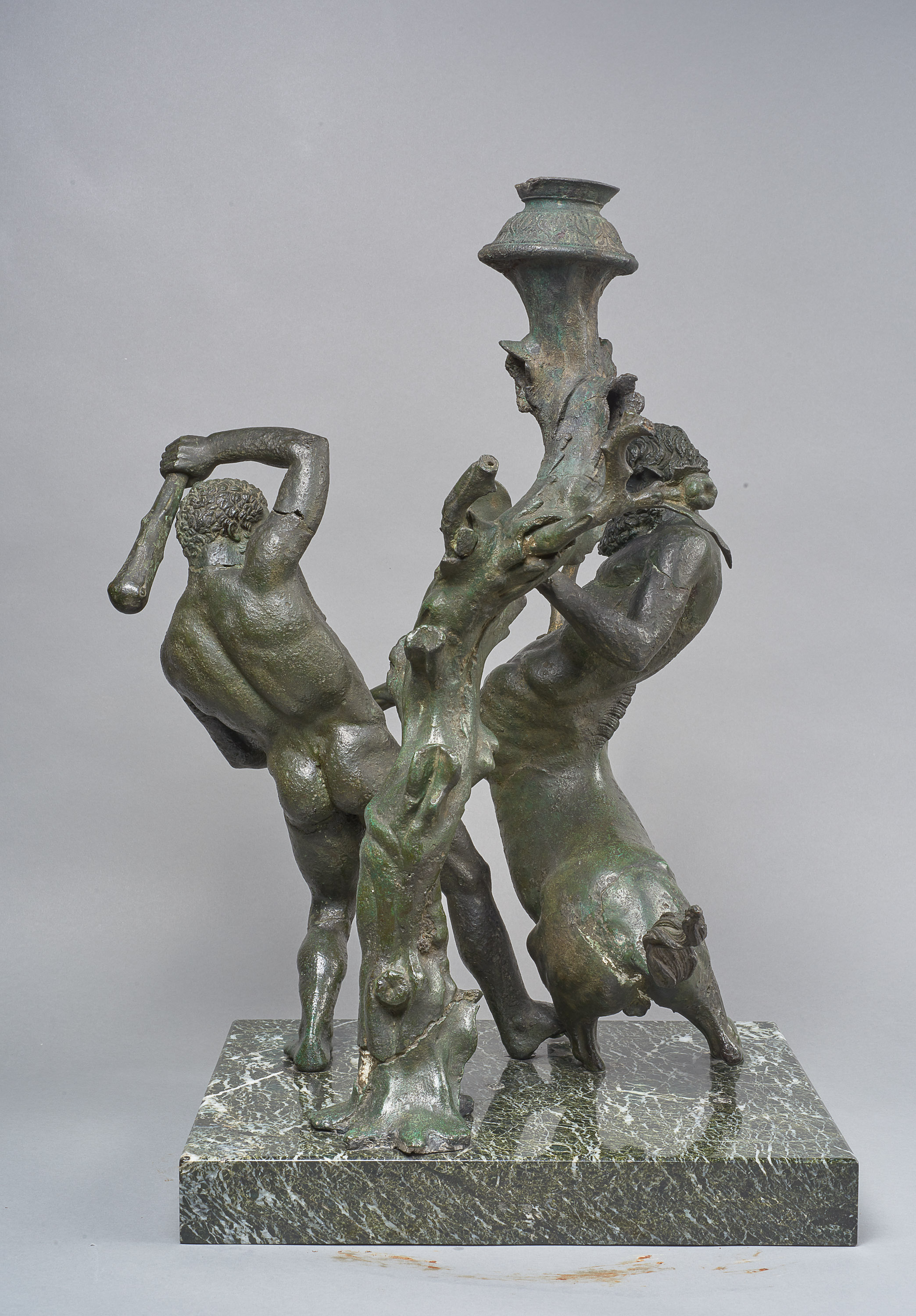 Herakles und Kentaur im Kampf