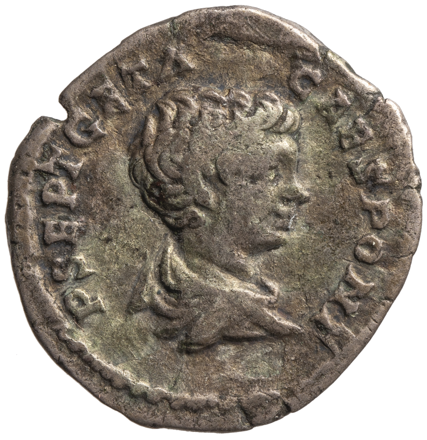 Septimius Severus mit Antoninus III. (Caracalla) und Geta (Caesar)