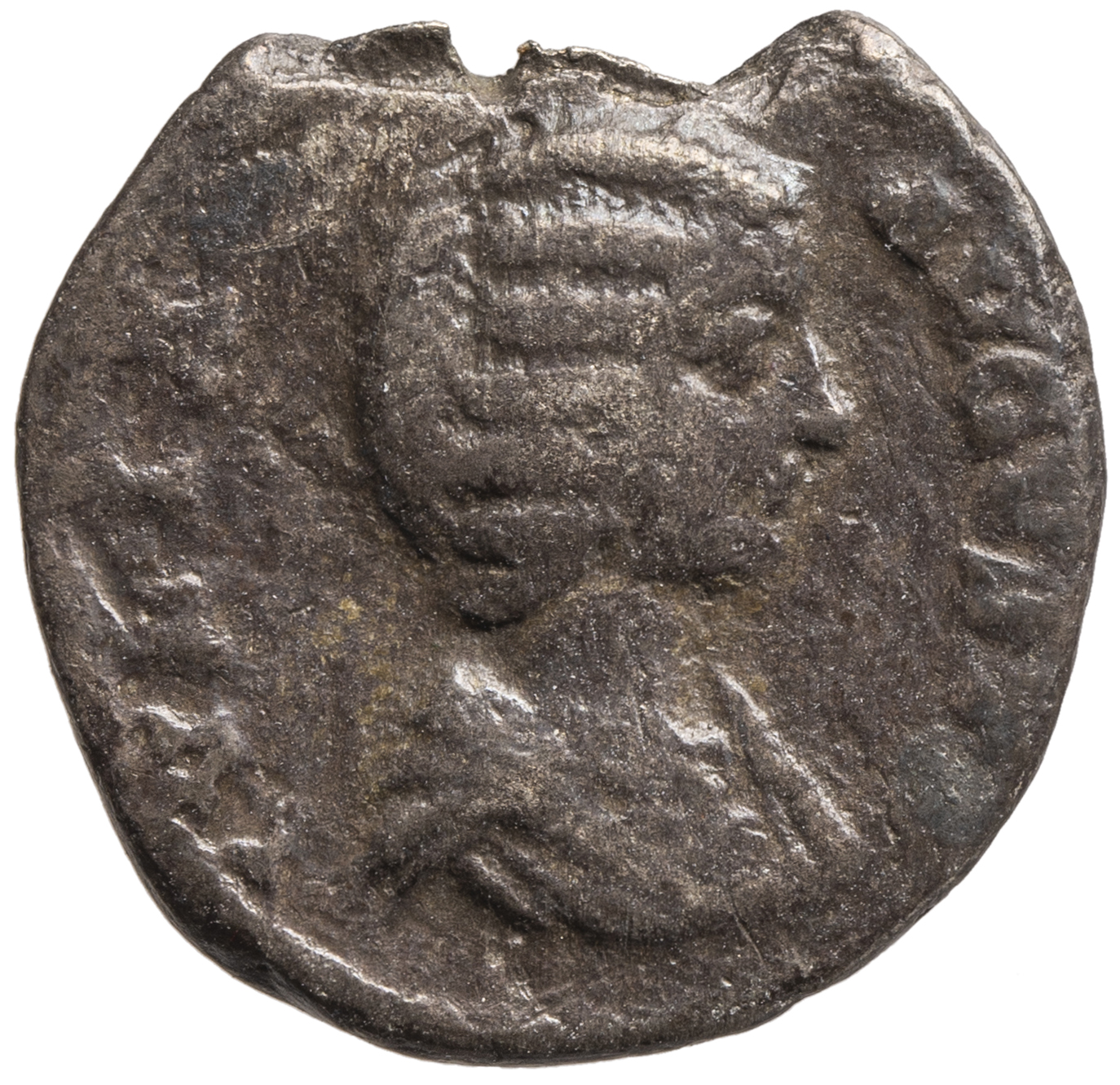 Iulia Domna mit Antoninus III. (Caracalla) und Geta (Caesar)