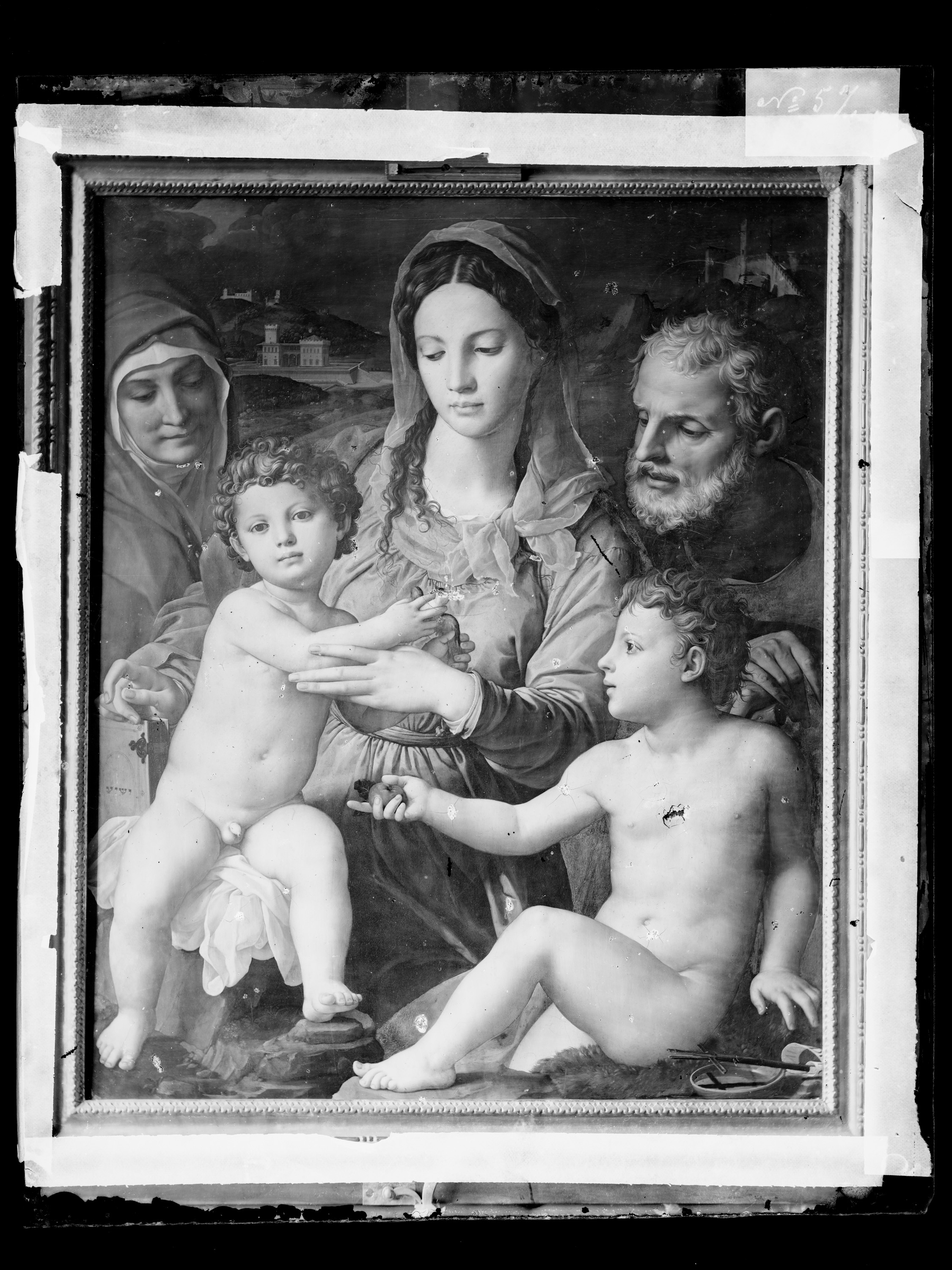 Hl. Familie mit Hl. Anna und Johannesknaben