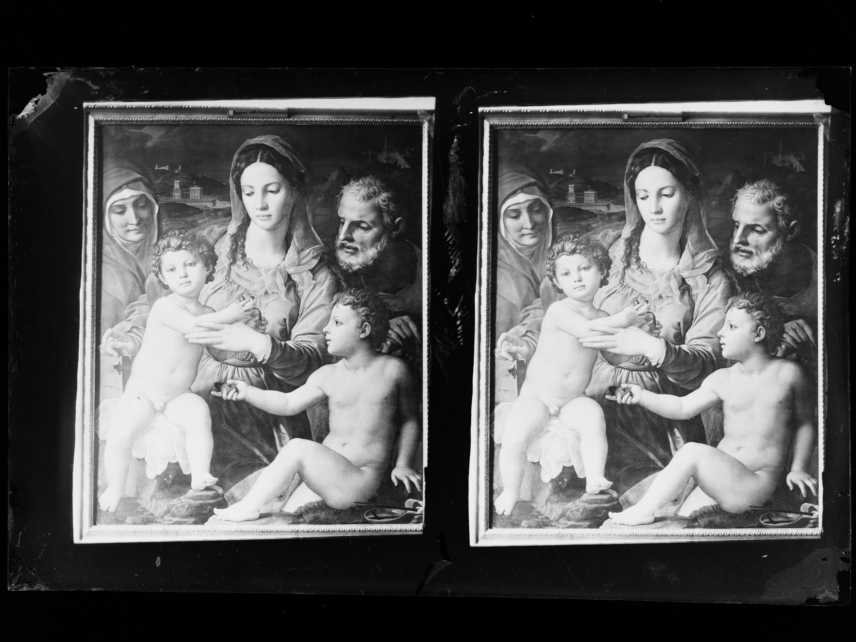 Hl. Familie mit Hl. Anna und Johannesknaben