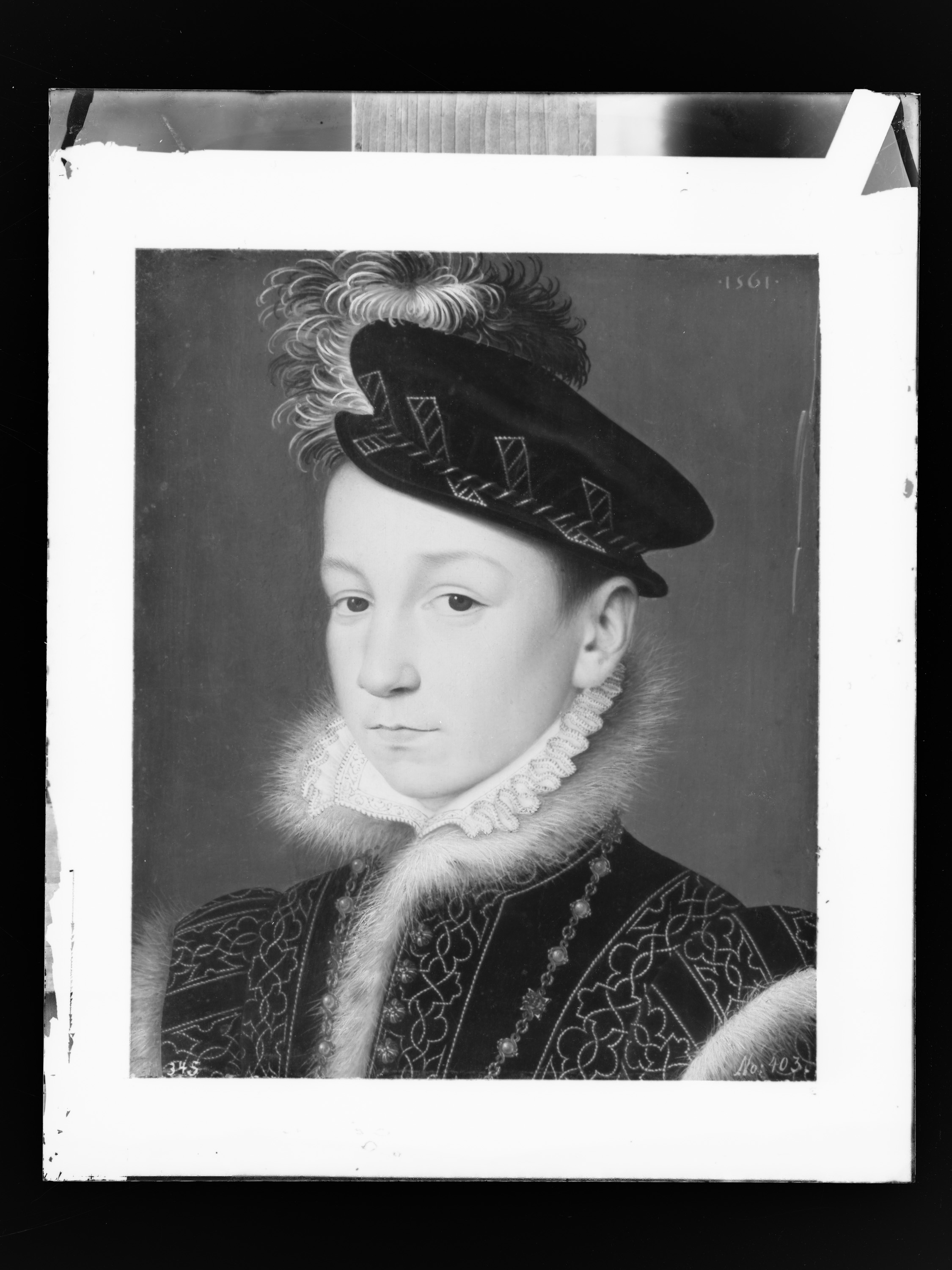 König Karl IX. von Frankreich (1550-1574), Brustbild