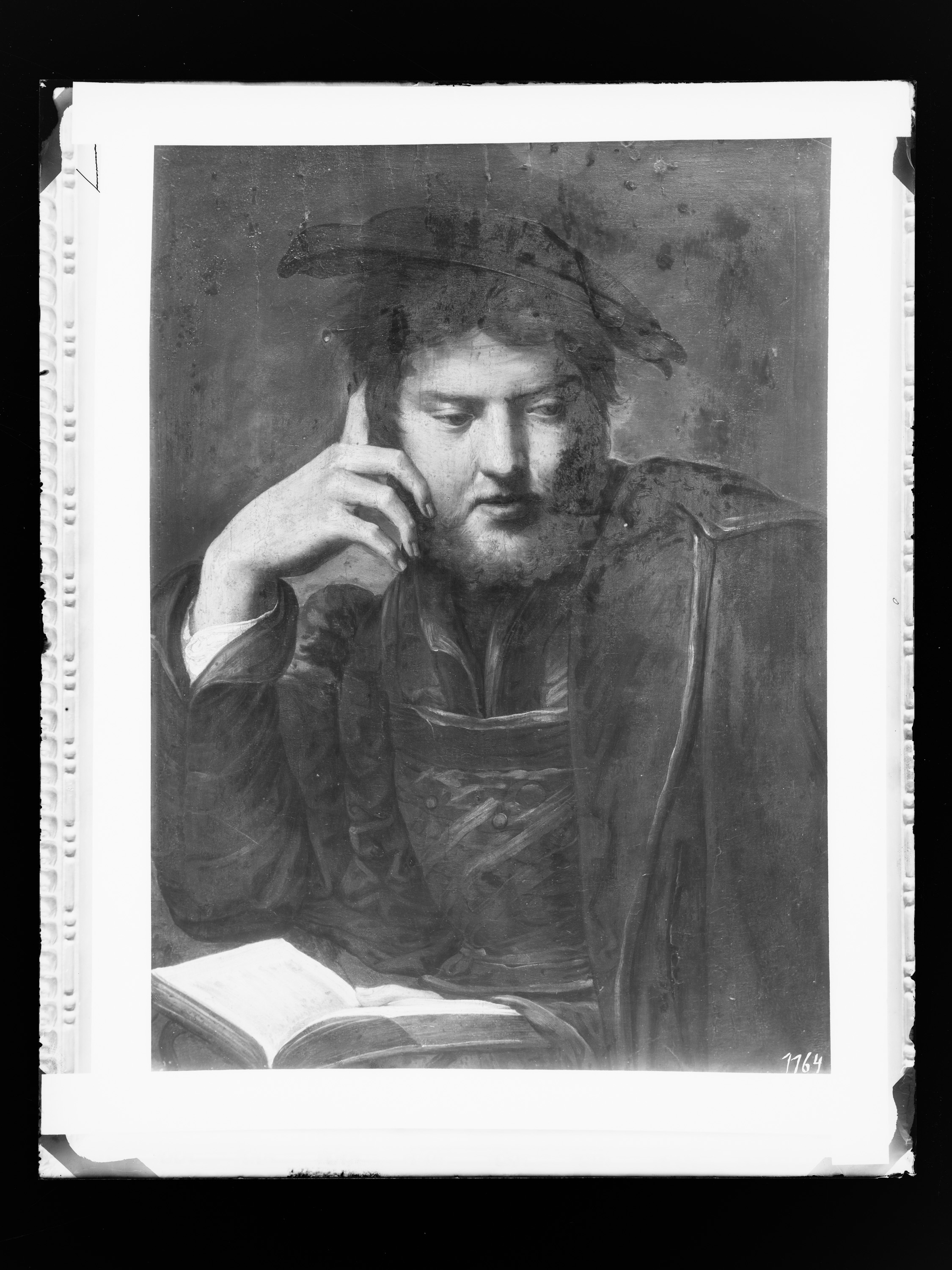 Bildnis eines Mannes mit Buch