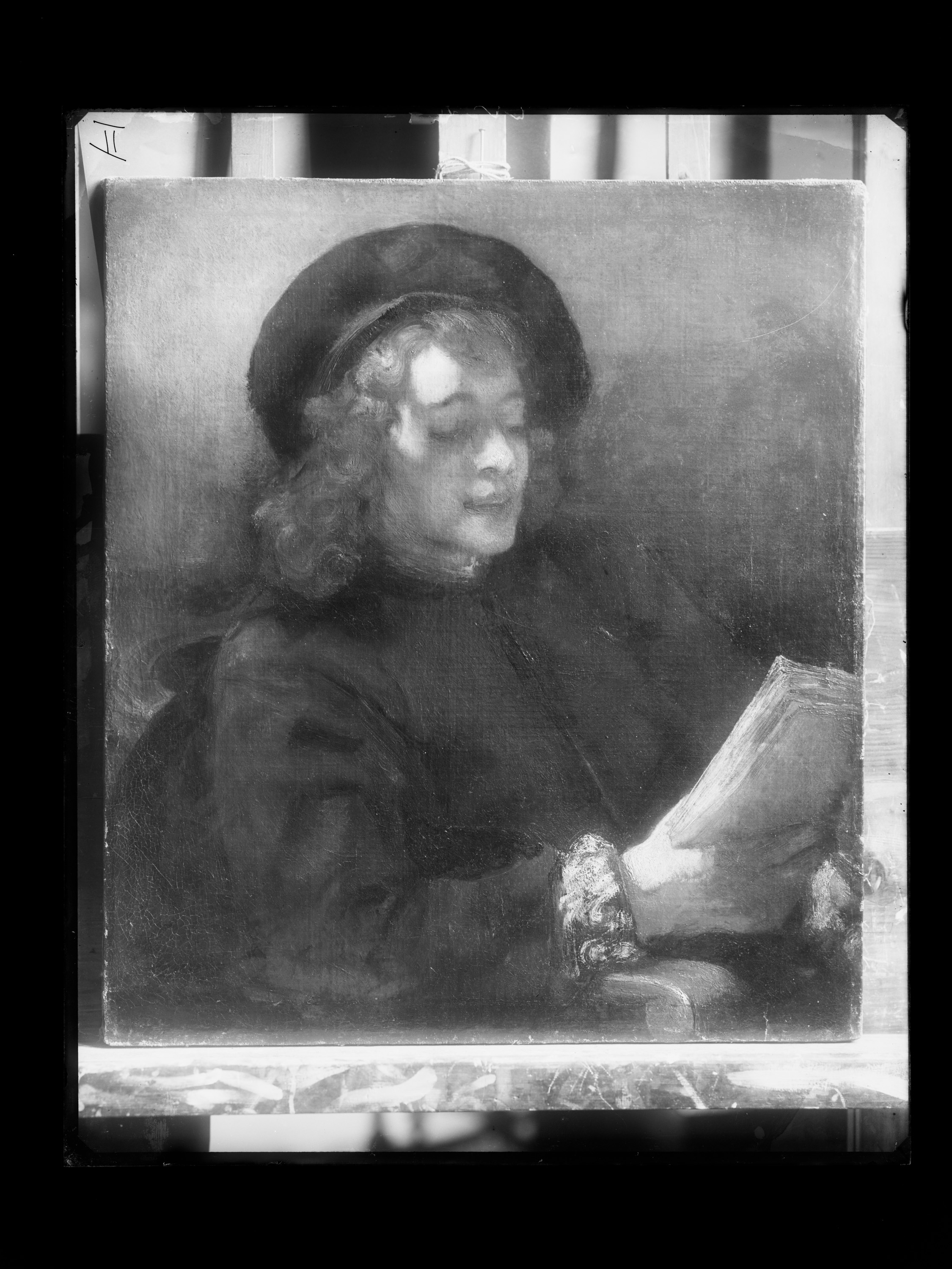 Titus van Rijn, der Sohn des Künstlers, lesend
