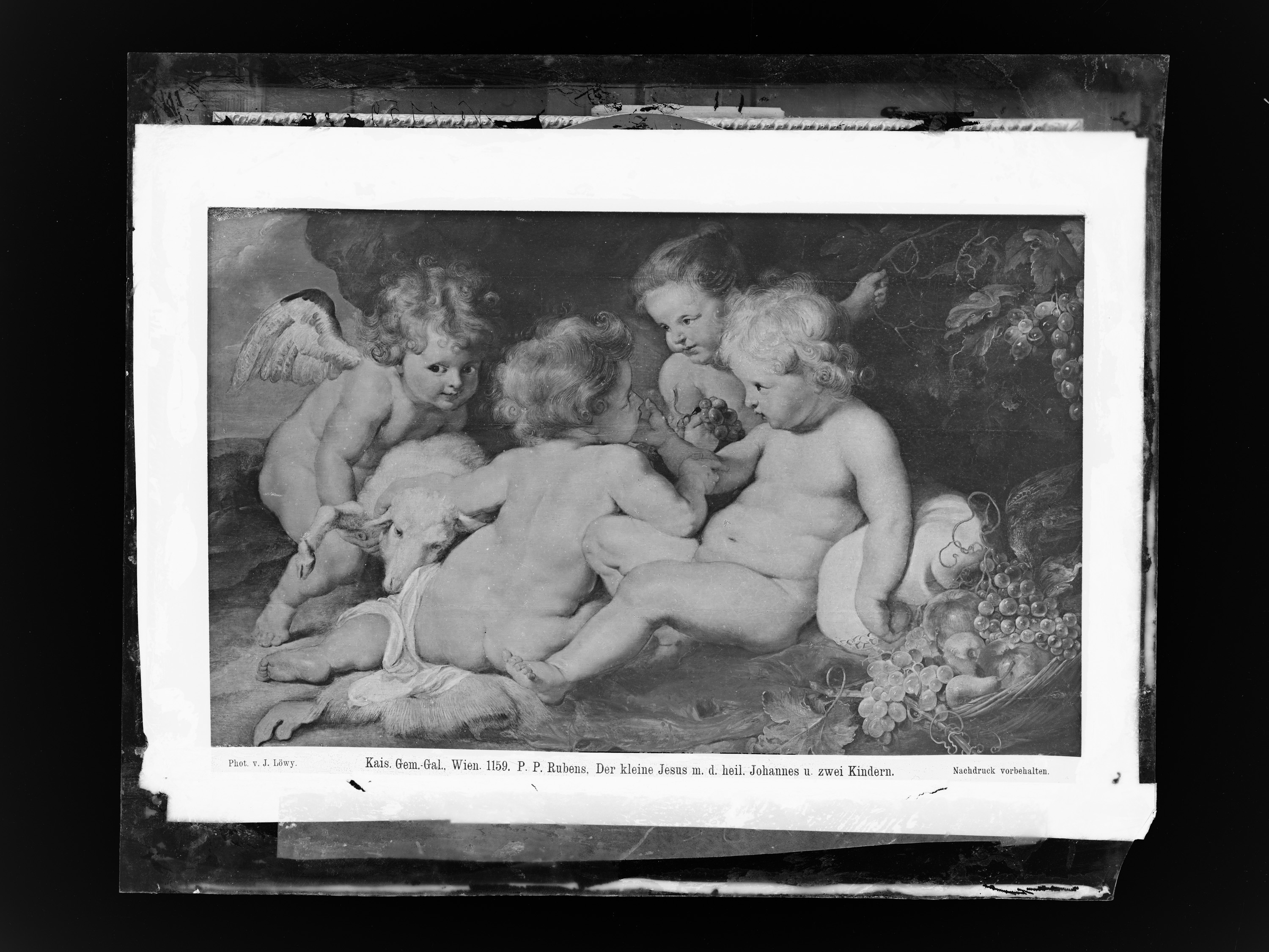 Christuskind mit Johannesknaben und zwei Engeln