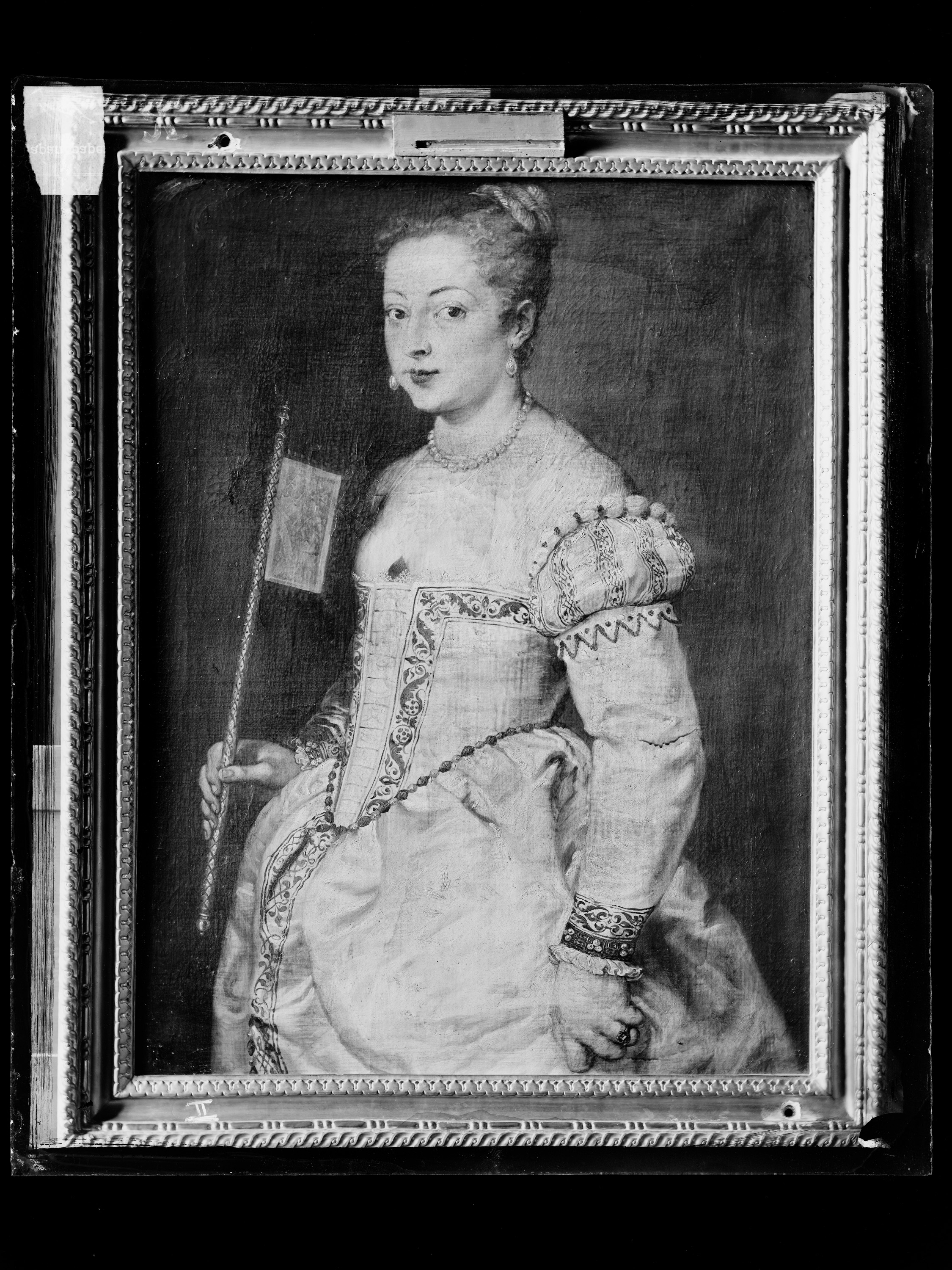 Mädchen mit Fächer
