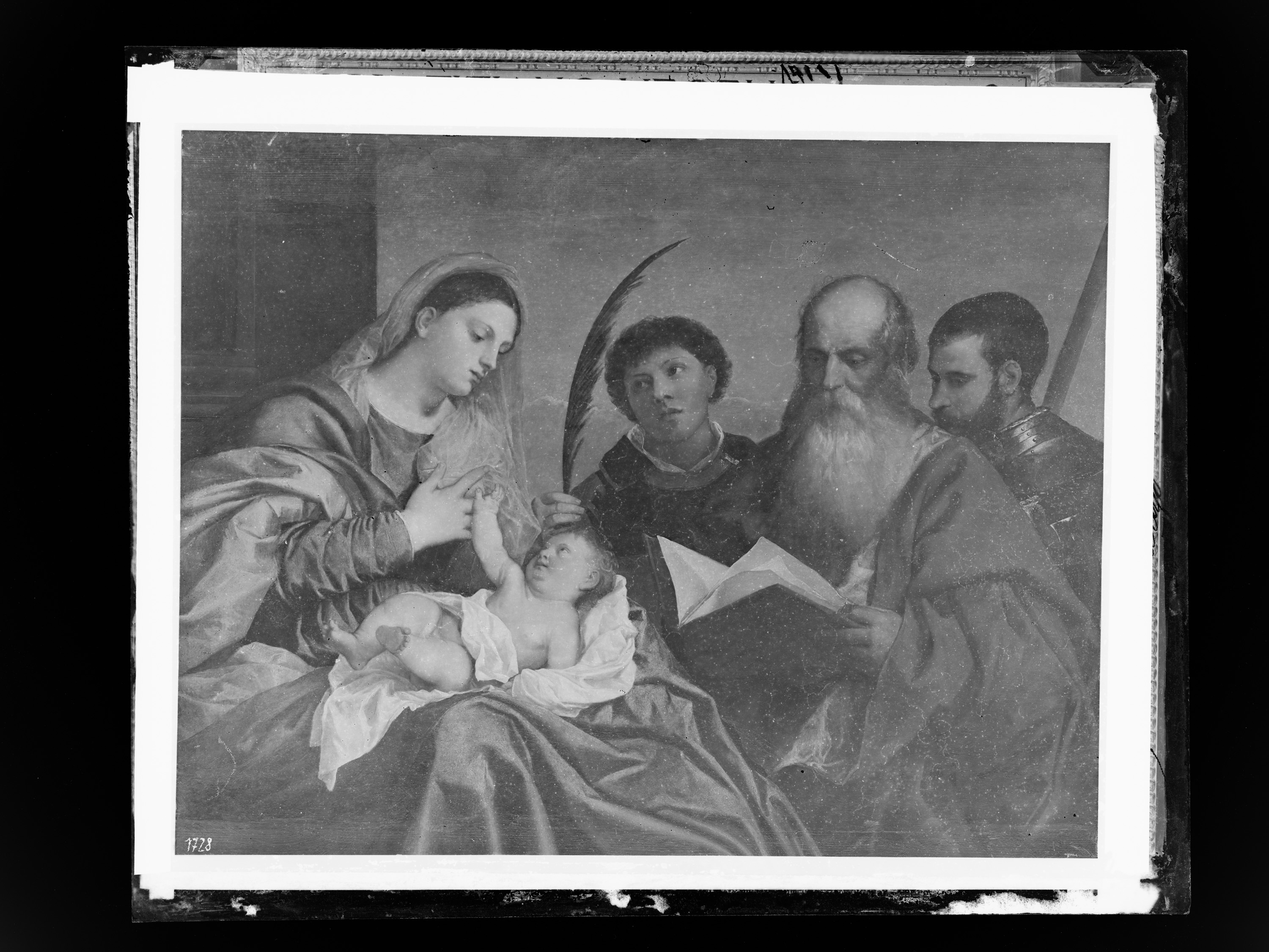 Maria mit Kind und den hll. Stephanus, Hieronymus und Mauritius