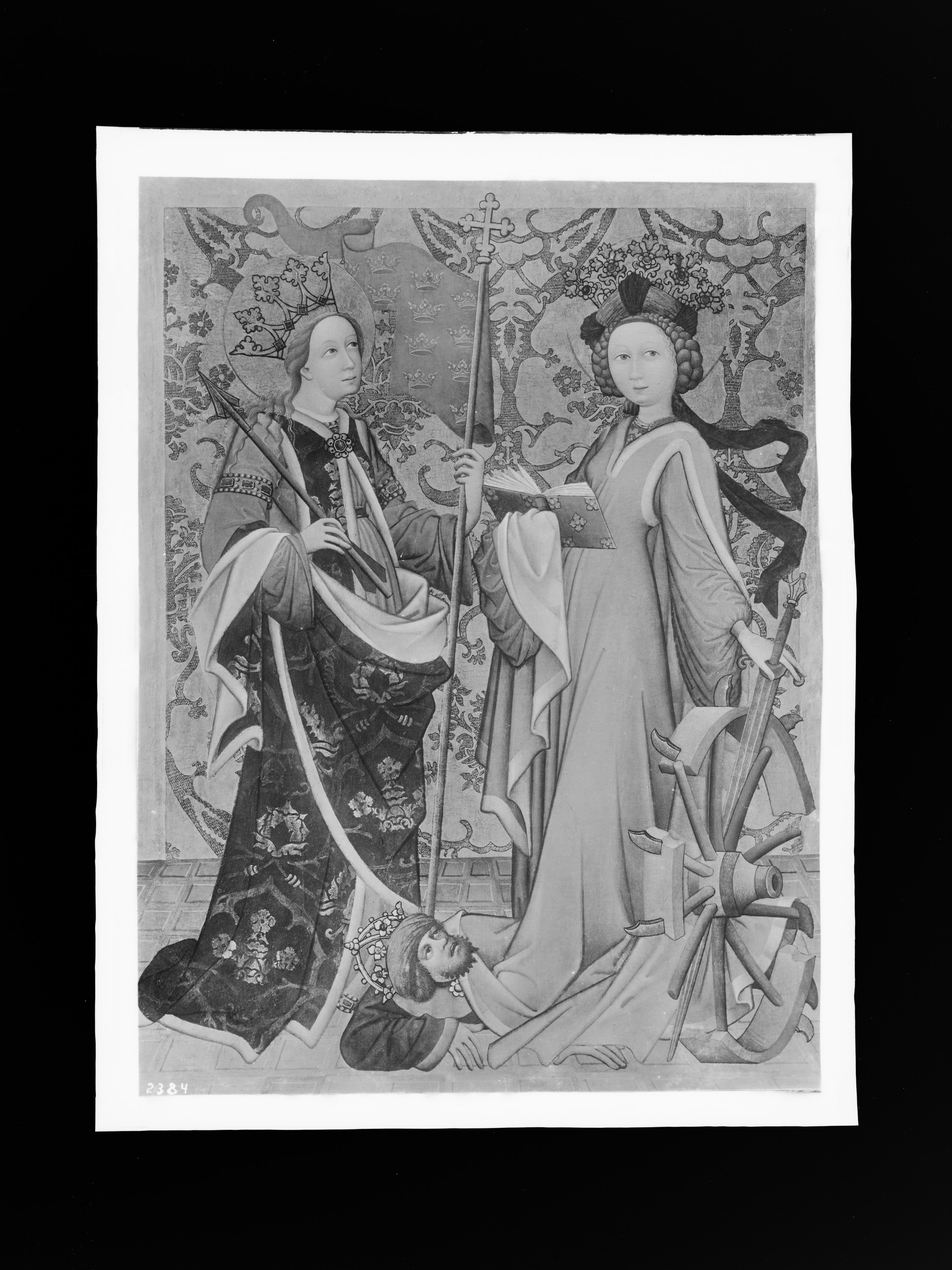 Die hll. Ursula und Katharina