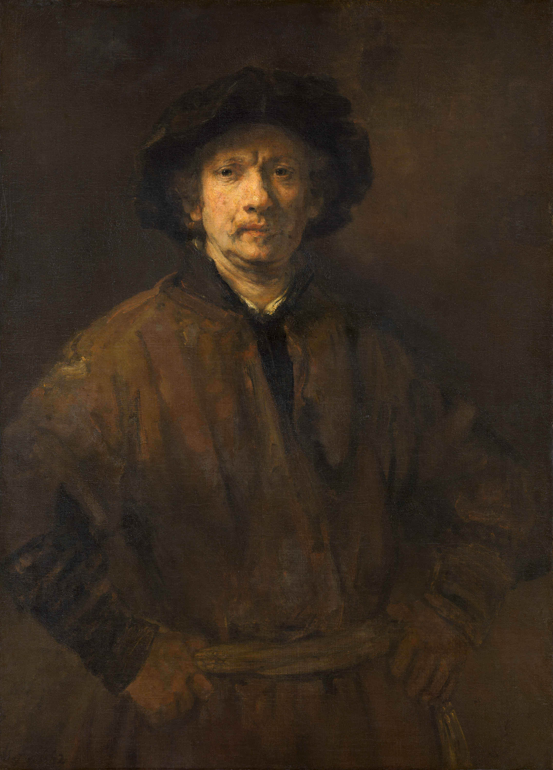 Rembrandt: The Self-Portraits　M-2512IN20 Large Self-Portrait - Artworks - Kunsthistorisches Museum - KHM.at