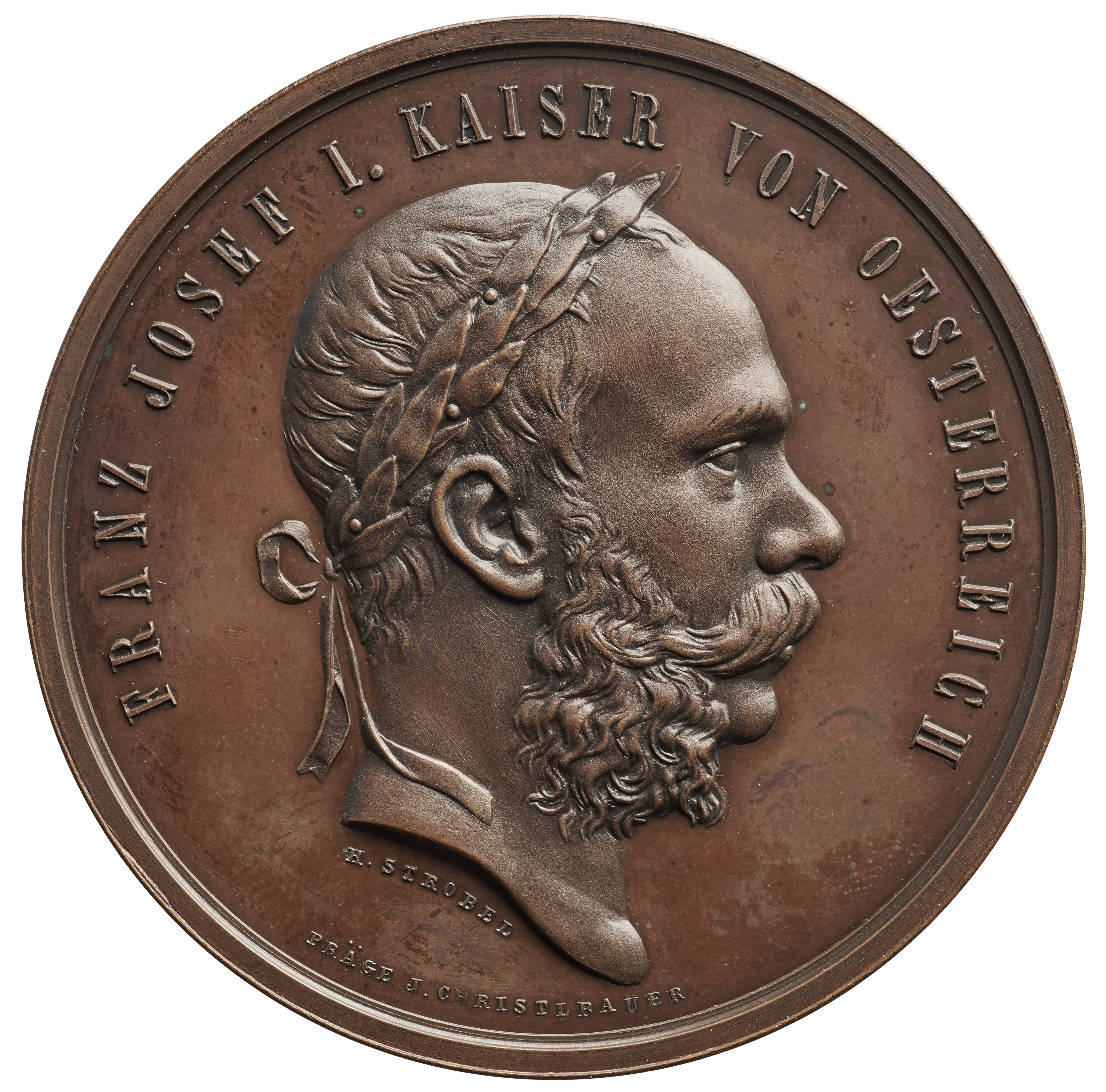 Wien: Medaille zur Erinnerung an die Weltausstellung 1873