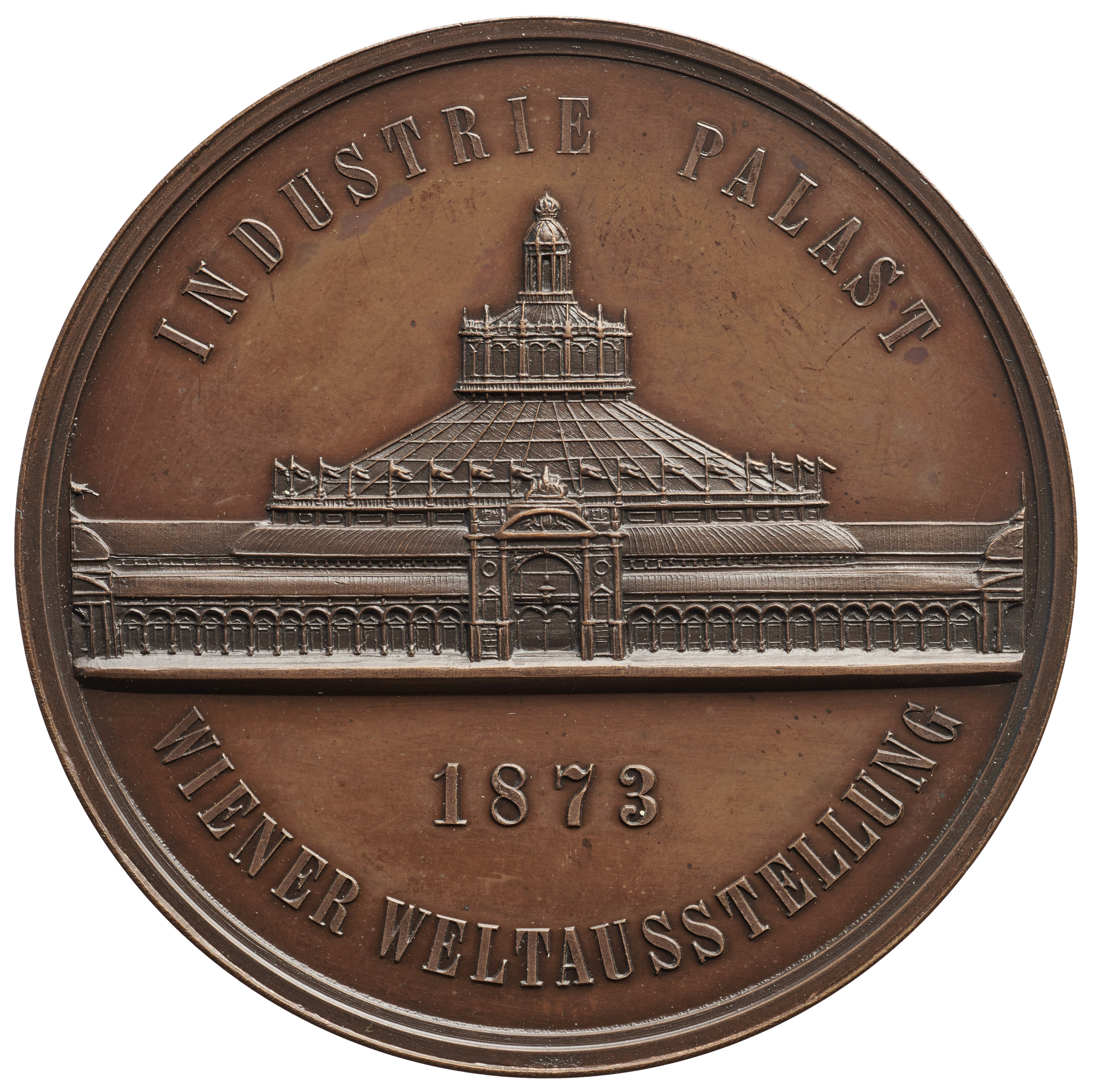 Wien: Medaille zur Erinnerung an die Weltausstellung 1873