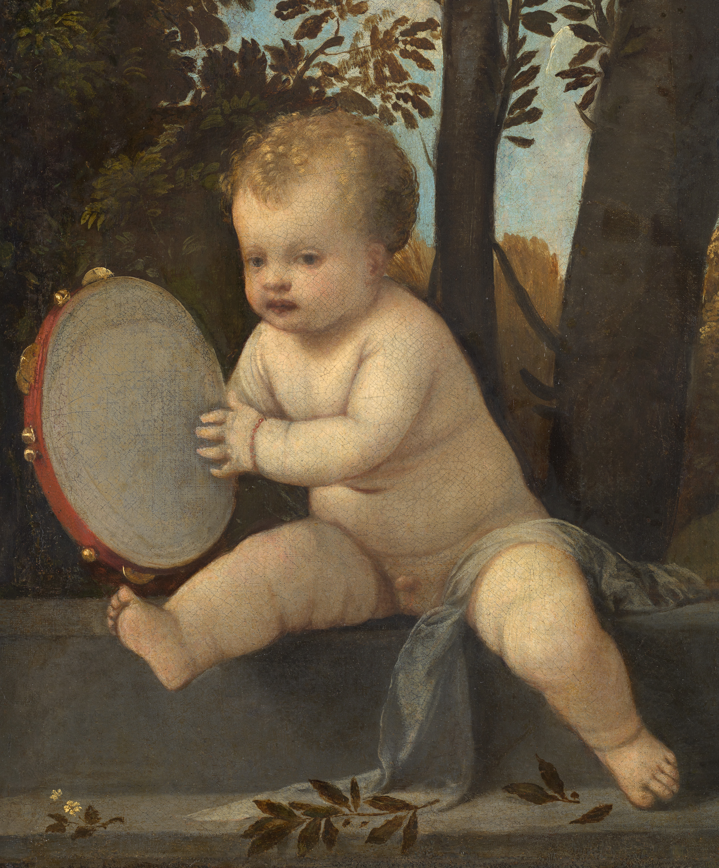 The little Tambourine Player