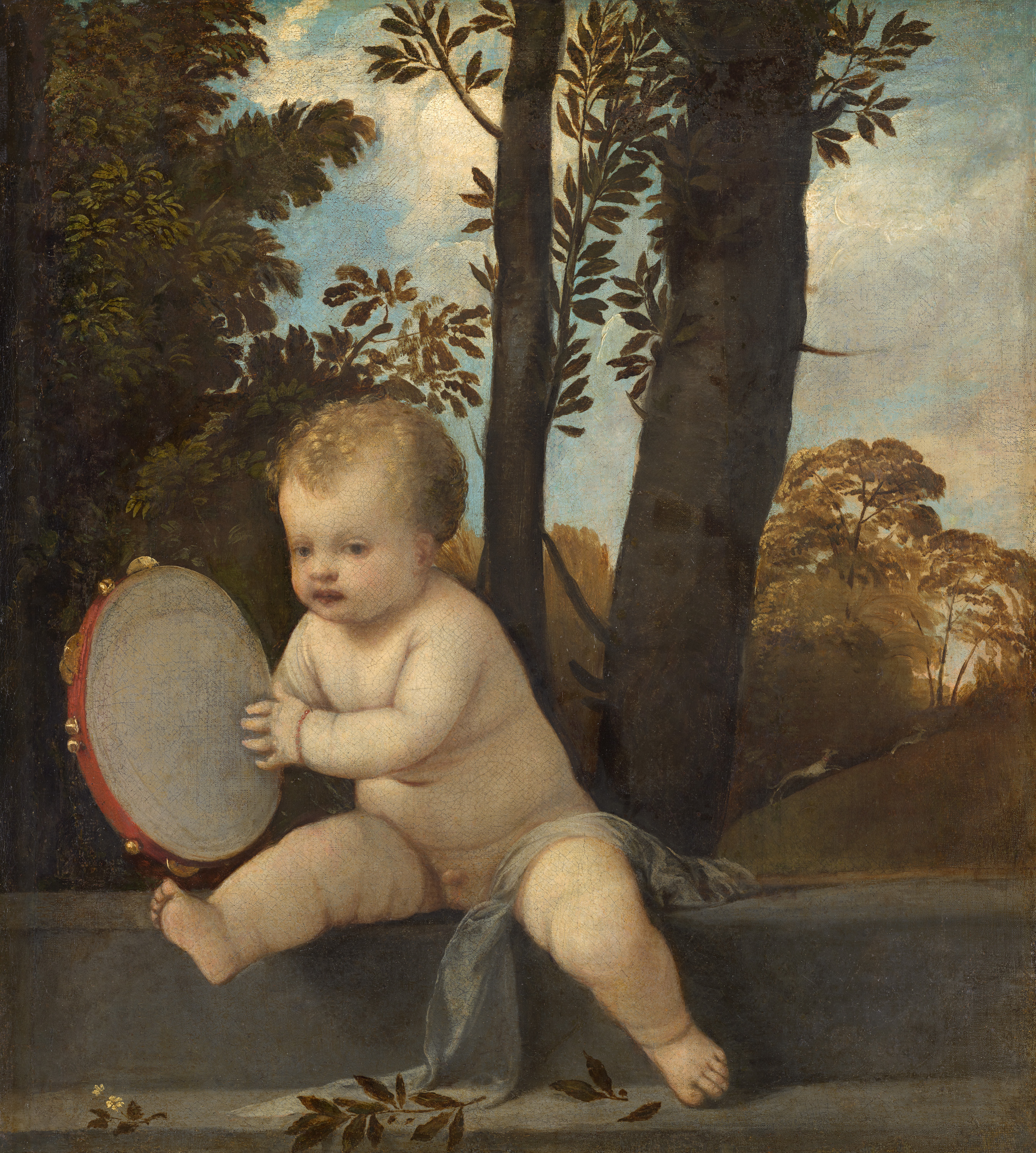 The little Tambourine Player