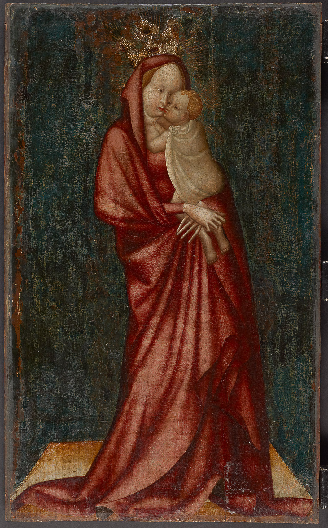 Annunciation to the Virgin and Mystic Marriage of Saint Catherine, so-called Heiligenkreuz Altar
