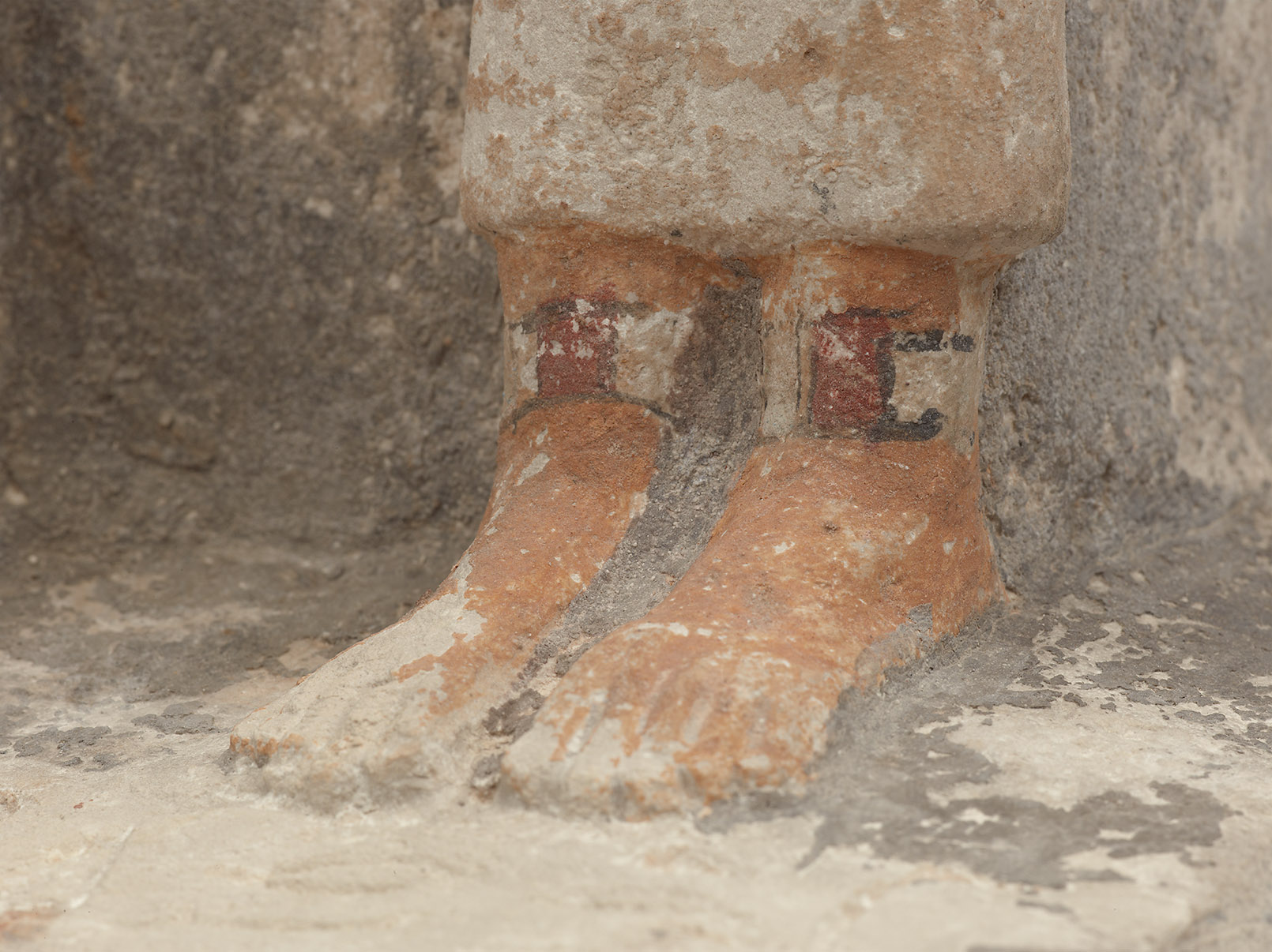 Kopflose Zweiergruppe des Schepses-ptah und seiner Frau Ni-si-redi