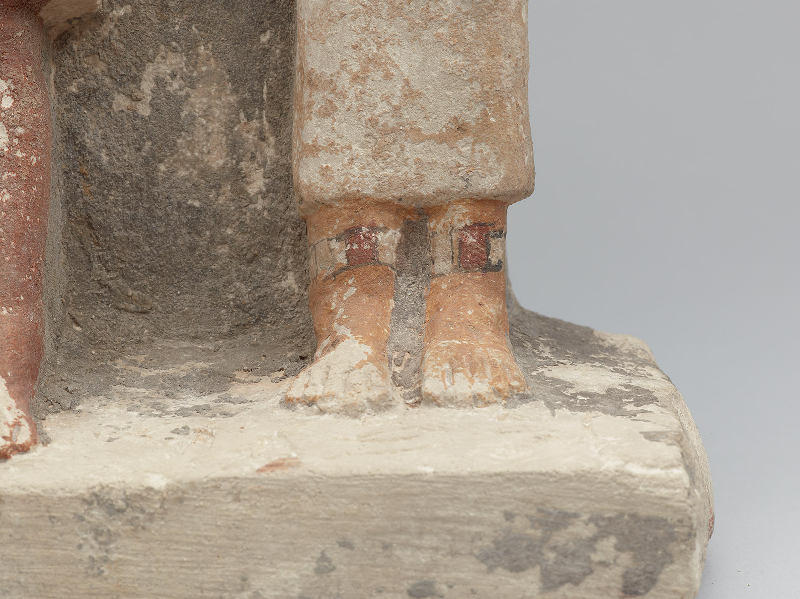 Kopflose Zweiergruppe des Schepses-ptah und seiner Frau Ni-si-redi
