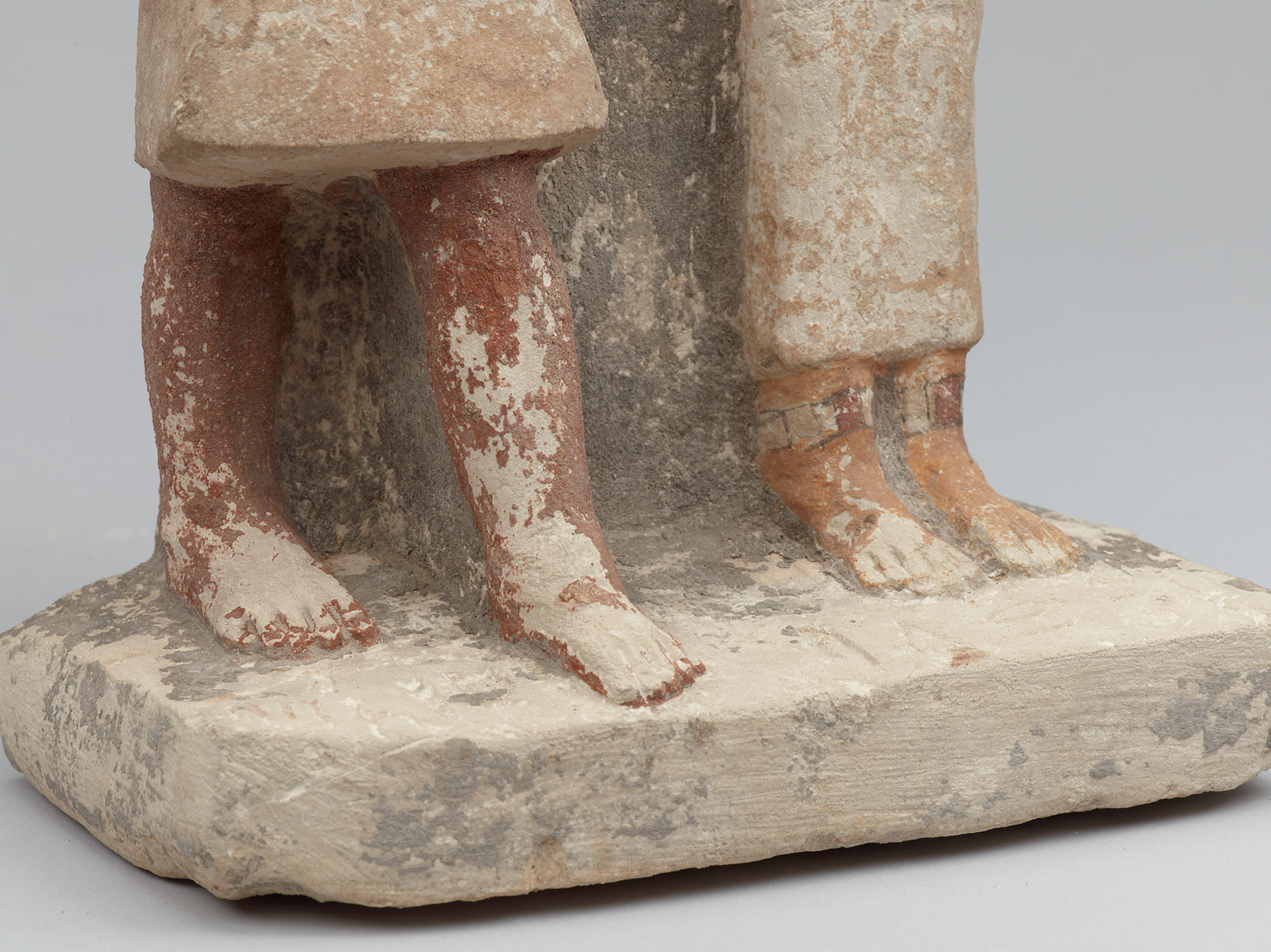 Kopflose Zweiergruppe des Schepses-ptah und seiner Frau Ni-si-redi