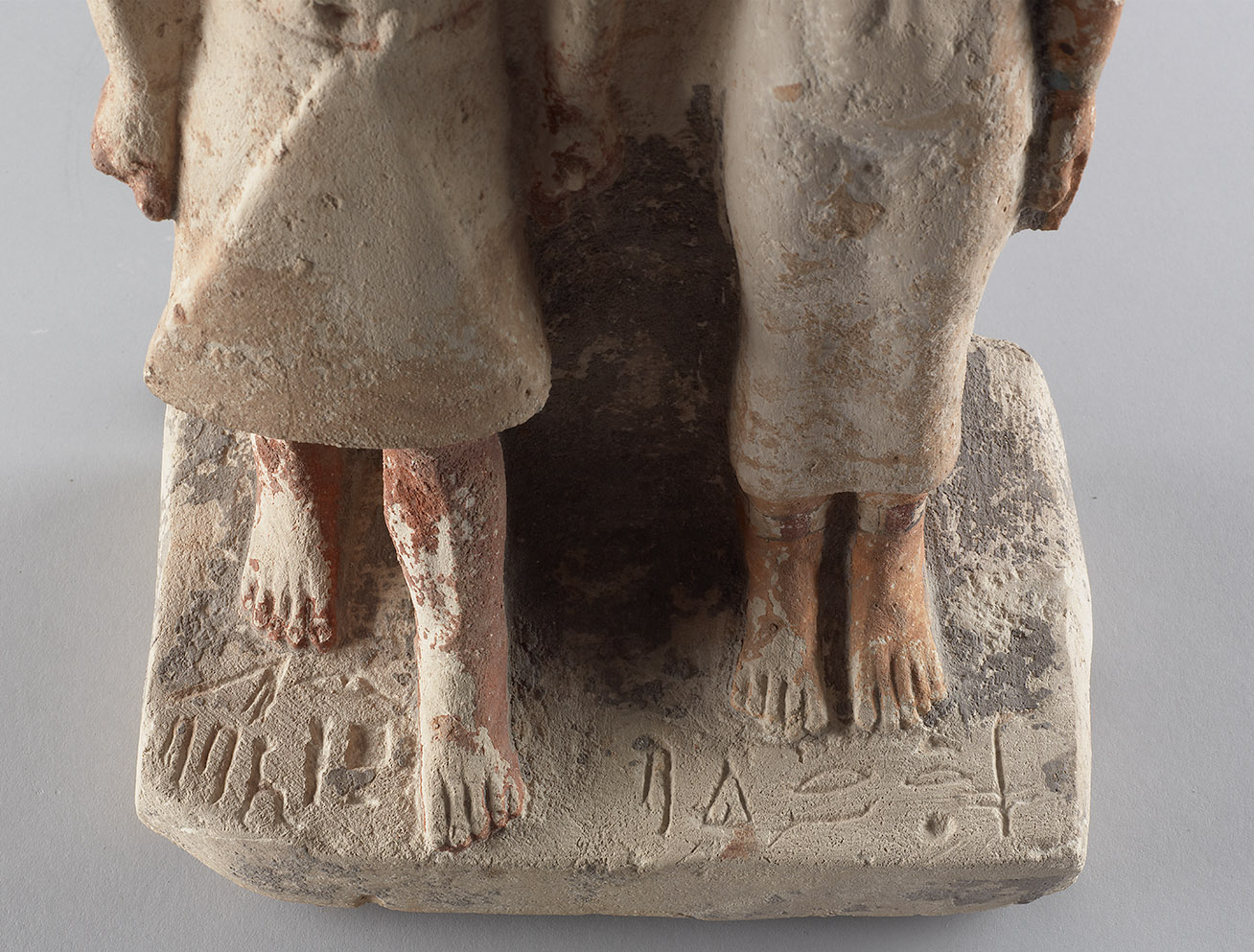 Kopflose Zweiergruppe des Schepses-ptah und seiner Frau Ni-si-redi