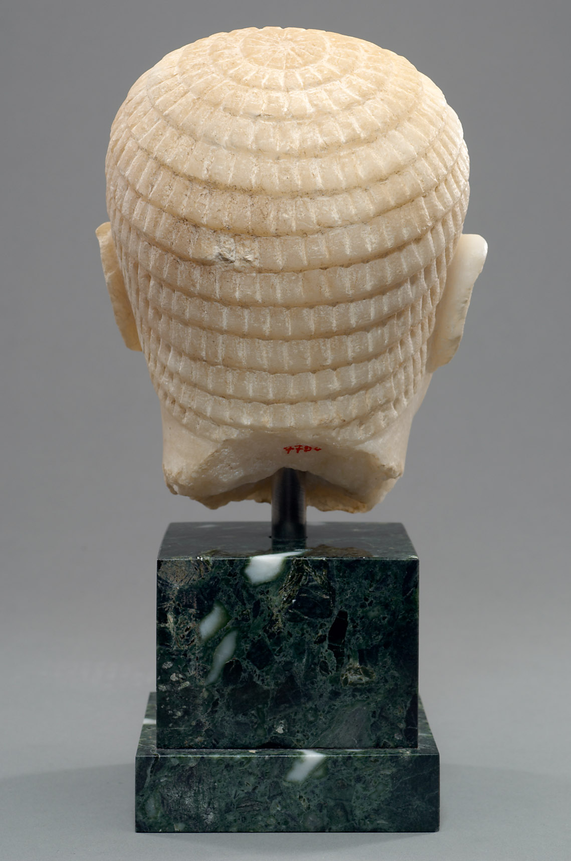 Kopf einer Statue des Ba-ba-ef