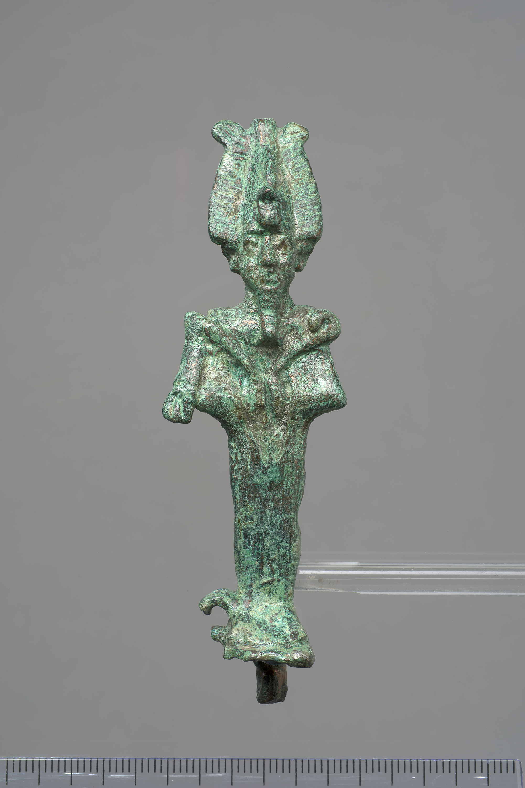 Kleine Figur des Gottes Osiris