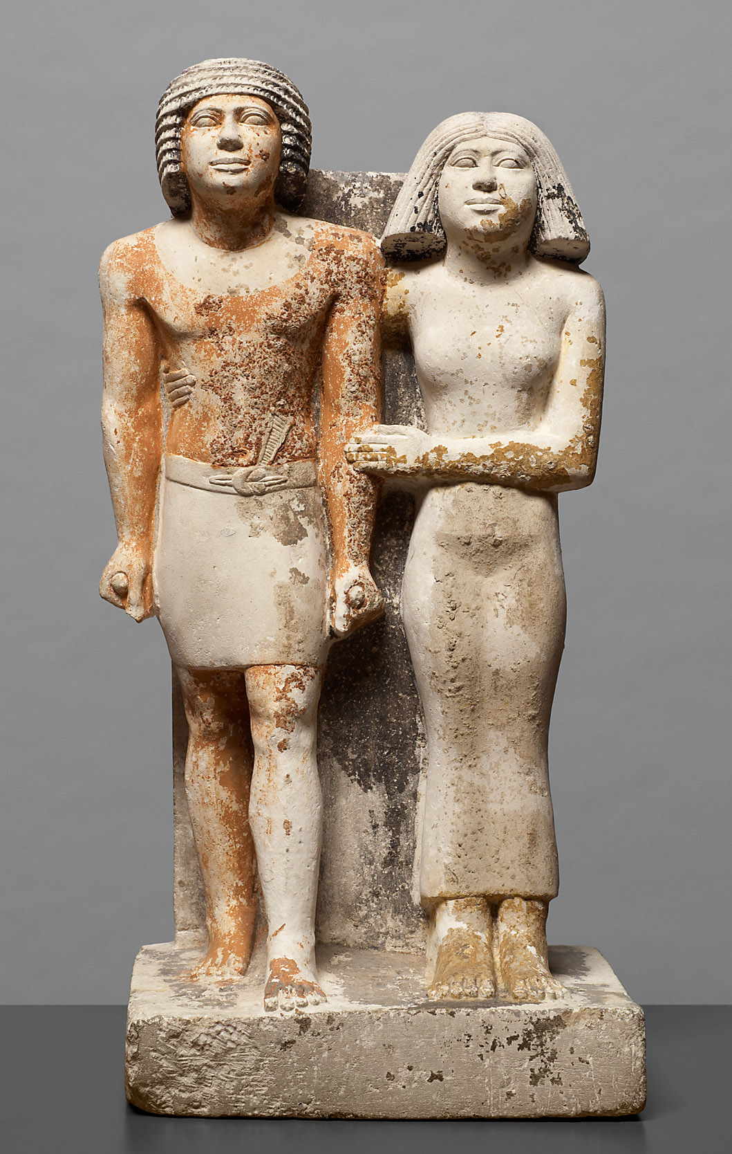 Statuengruppe des Kai-pu-ptah und der Ipep